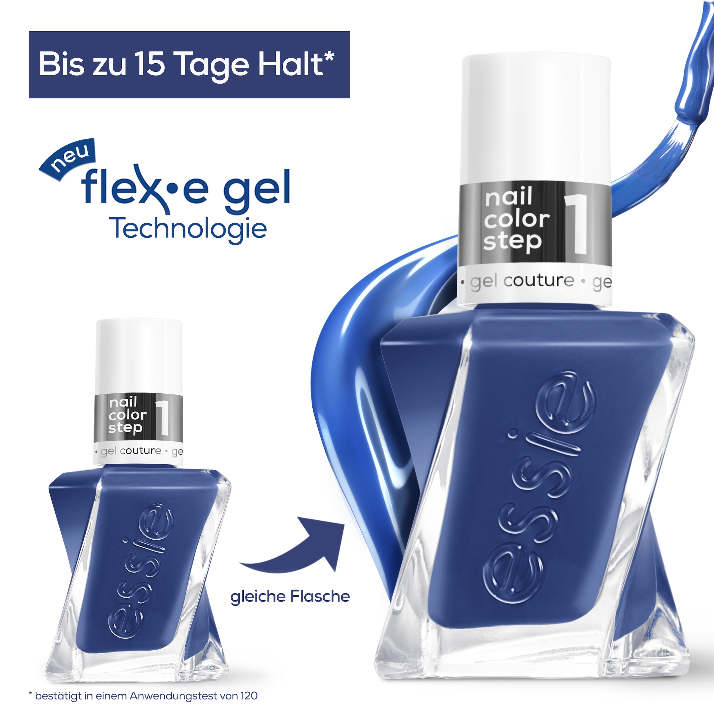 essie Nagellack-Set »Essie Nagellack Gel Couture Set«, (2 tlg.), mit natürlichen Inhaltsstoffen