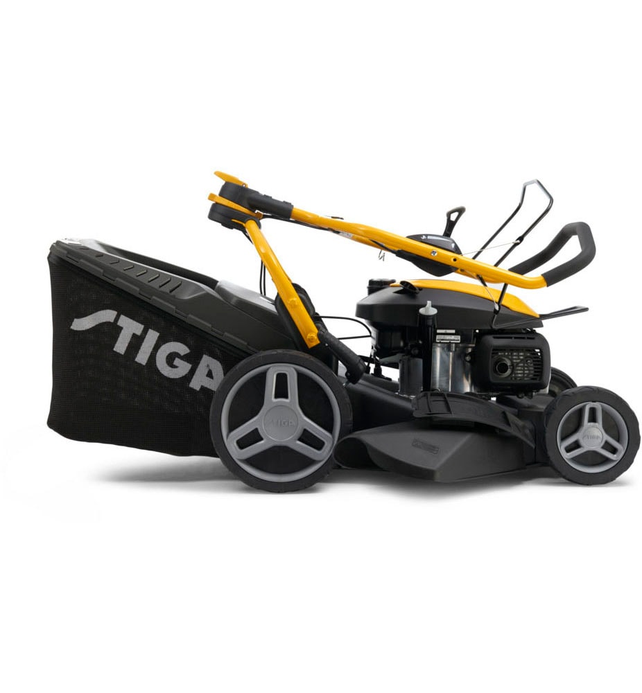 STIGA GARDEN Benzinrasenmäher »Combi 748 V«, Mulchfunktion, HONDA-Motor, Radantrieb
