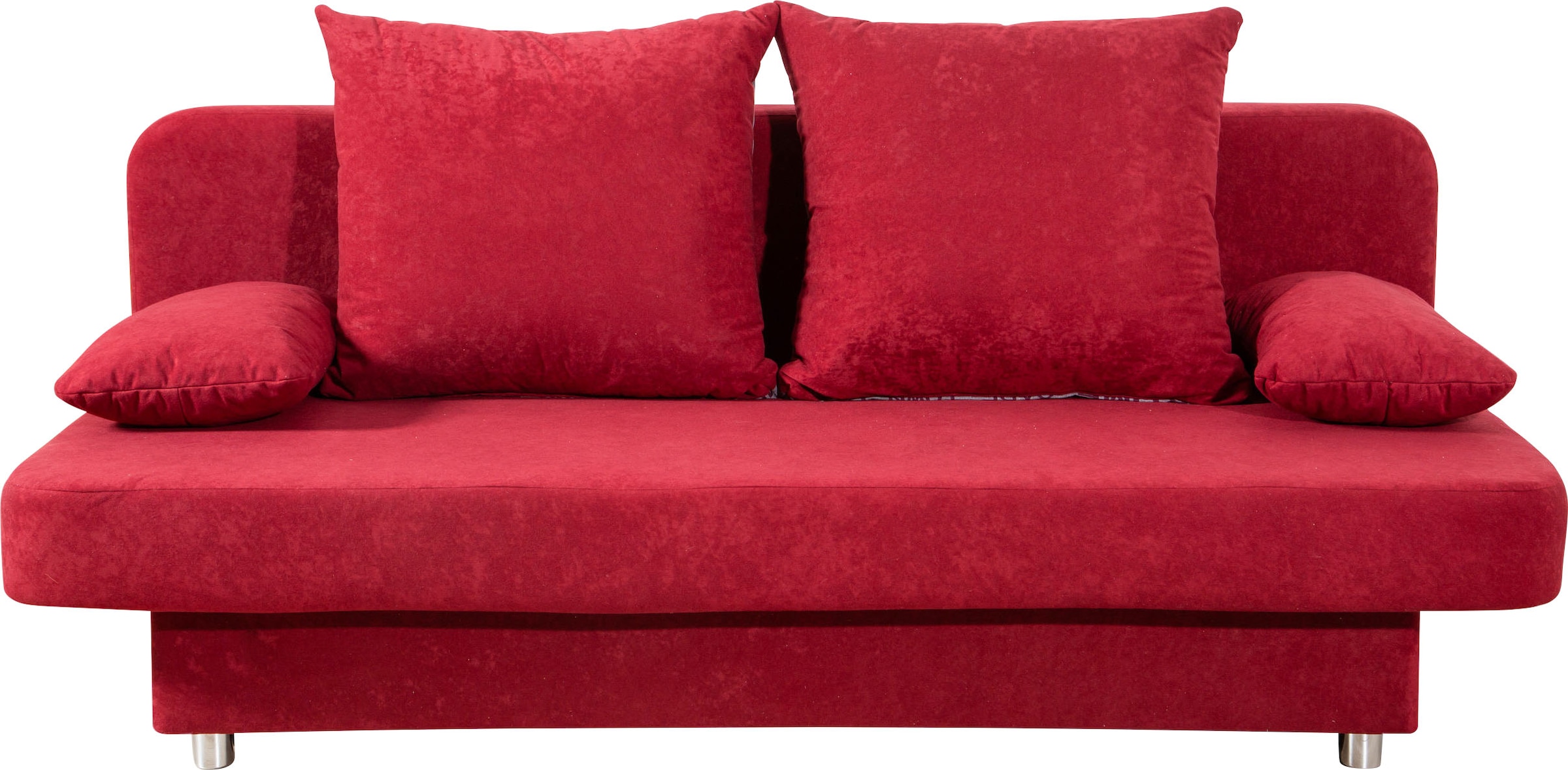 COLLECTION AB Schlafsofa »Ulla inkl. Bettfunktion und Bettkasten«, Schlafsofa,Bettfunktion,Bettkasten,inkl. Rückenkissen,Armlehnekissen