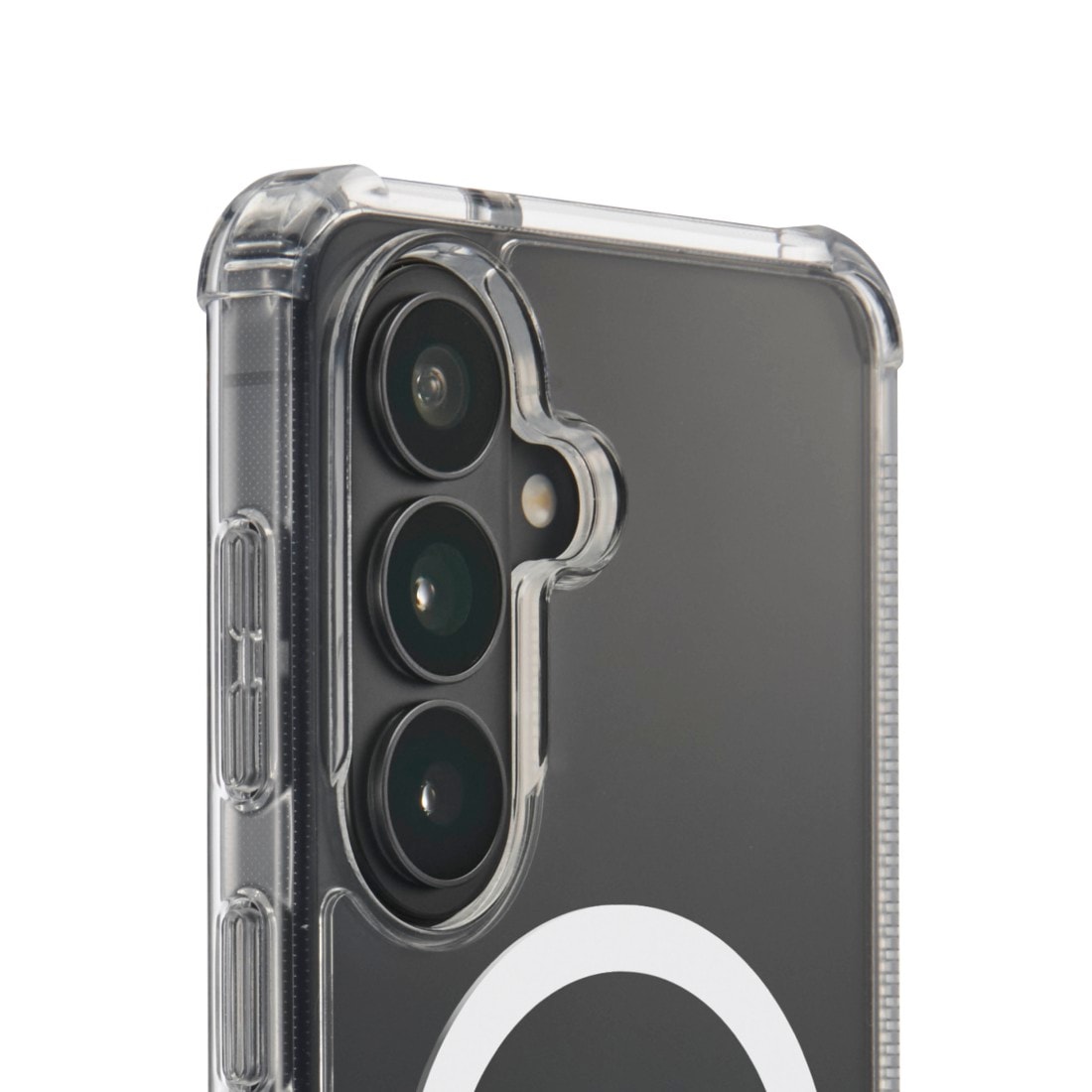 Hama Smartphone-Hülle »Handyhülle mit D3O-Technologie für Samsung Galaxy S26 FE« Smartphones D3O-Technologie, Fallschutz bis 3,5 m, Magnetring, Qi2-kompatibel