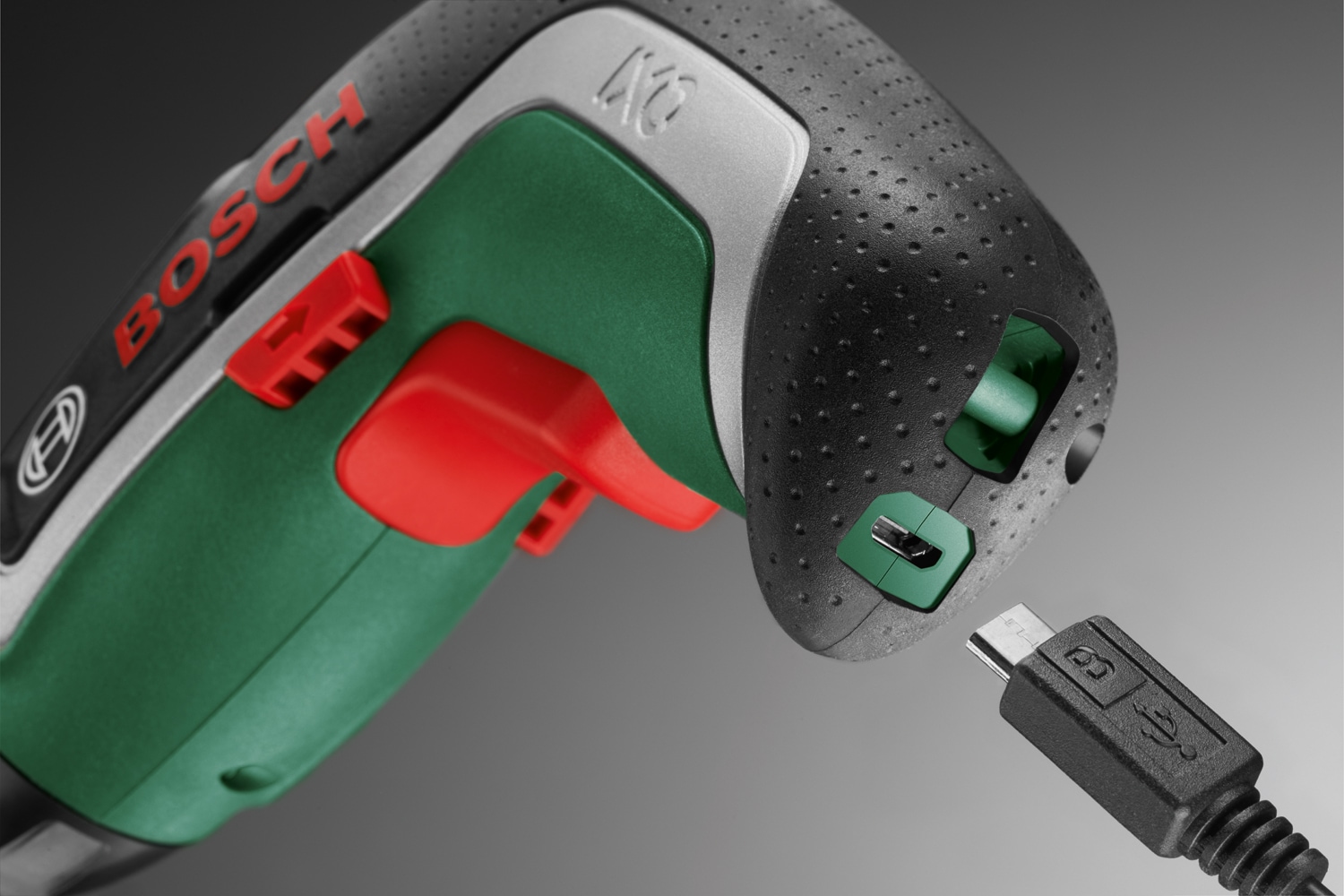 Bosch Home & Garden Akku-Schrauber »IXO 7 Level Set«, mit Bit-Set, Wasserwage und Ladekabel