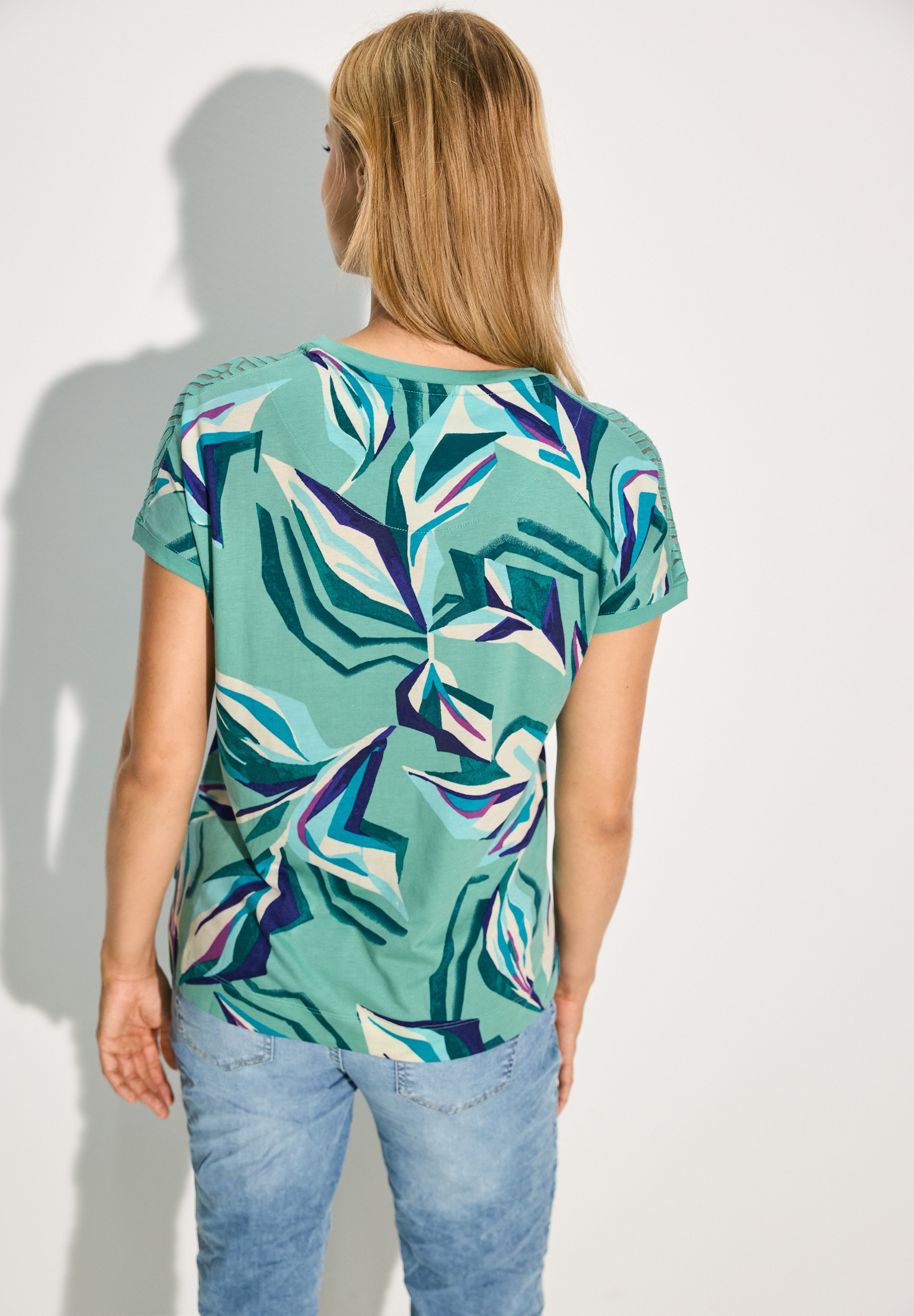 Cecil Print-Shirt, mit All-Over Print