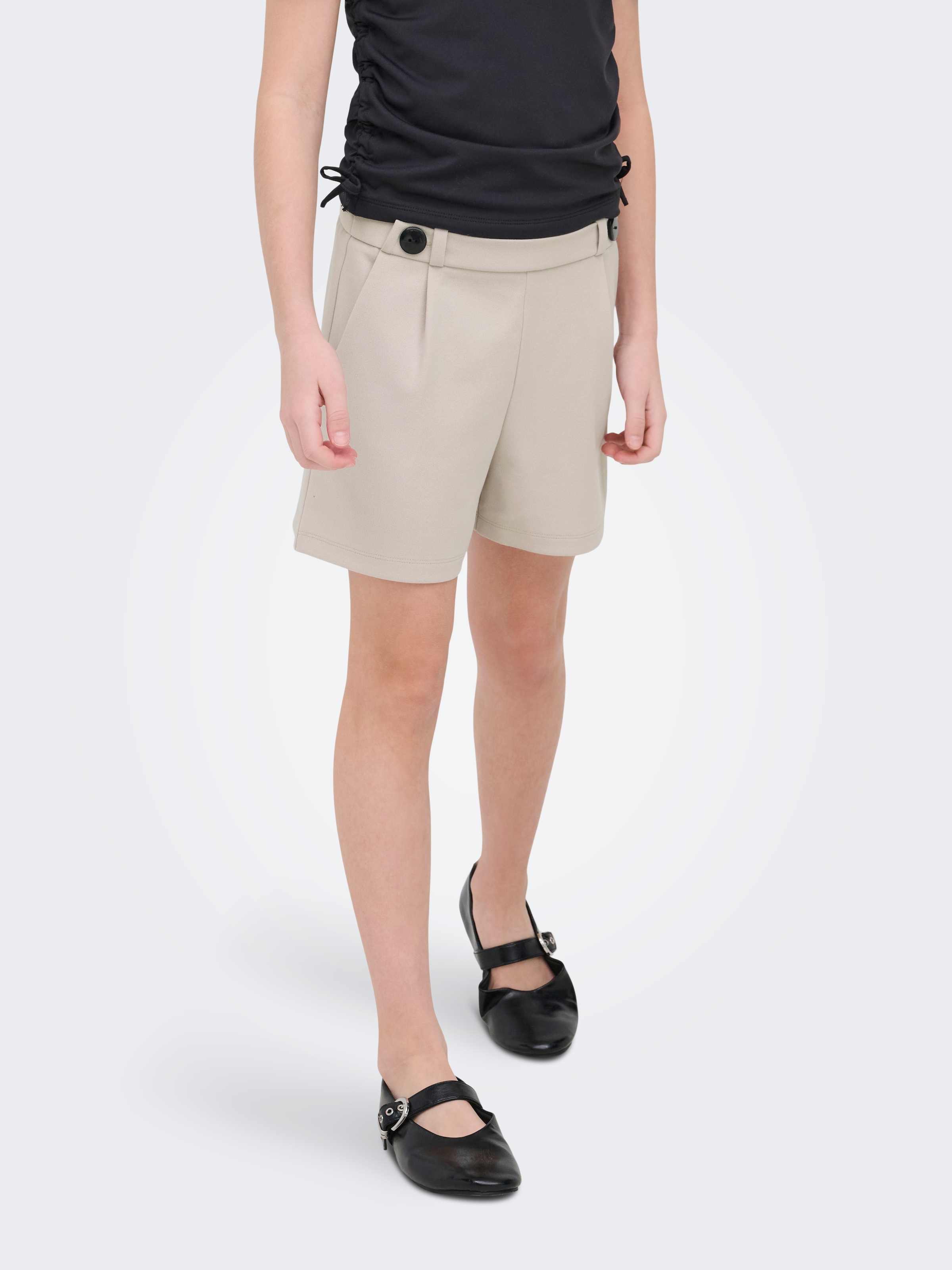 KIDS ONLY Shorts »KOGGEGGO LIFE BUTTON SHORTS VD JRS NOOS«  Materialmix, normal geschnitten