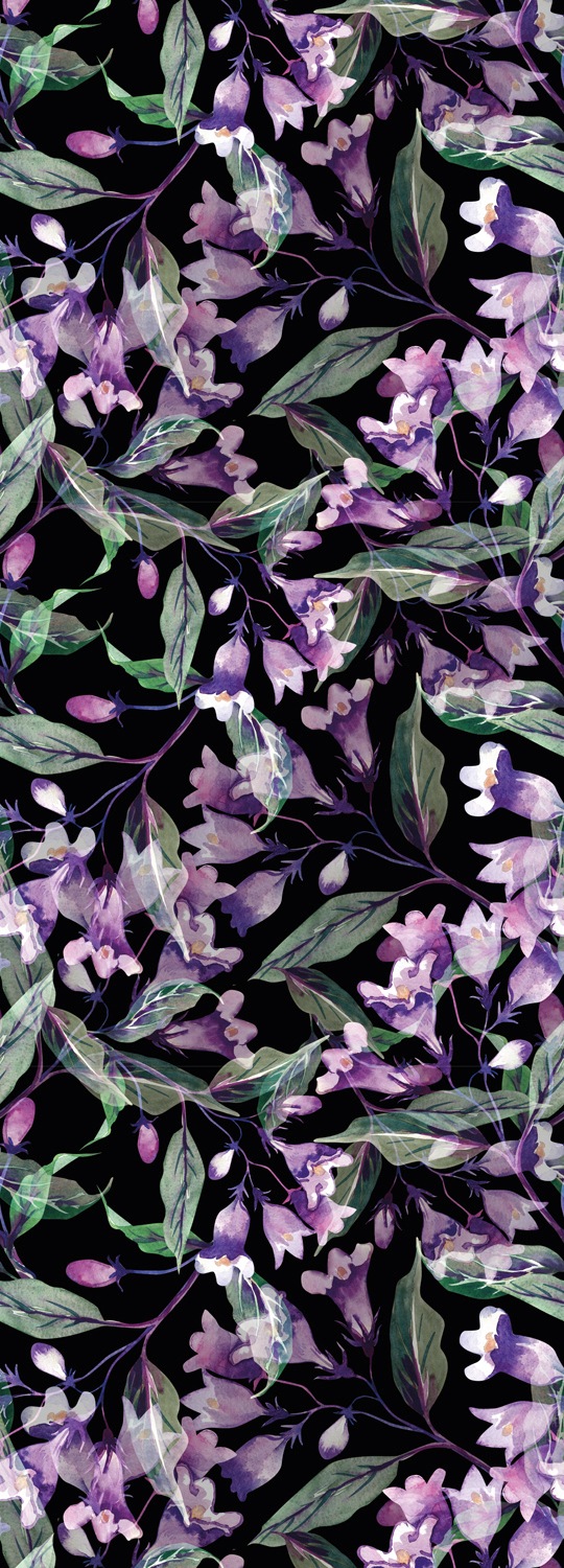 queence Vinyltapete »Günes« Motiv   bedruckt   botanisch   floral   gemuste günstig online kaufen