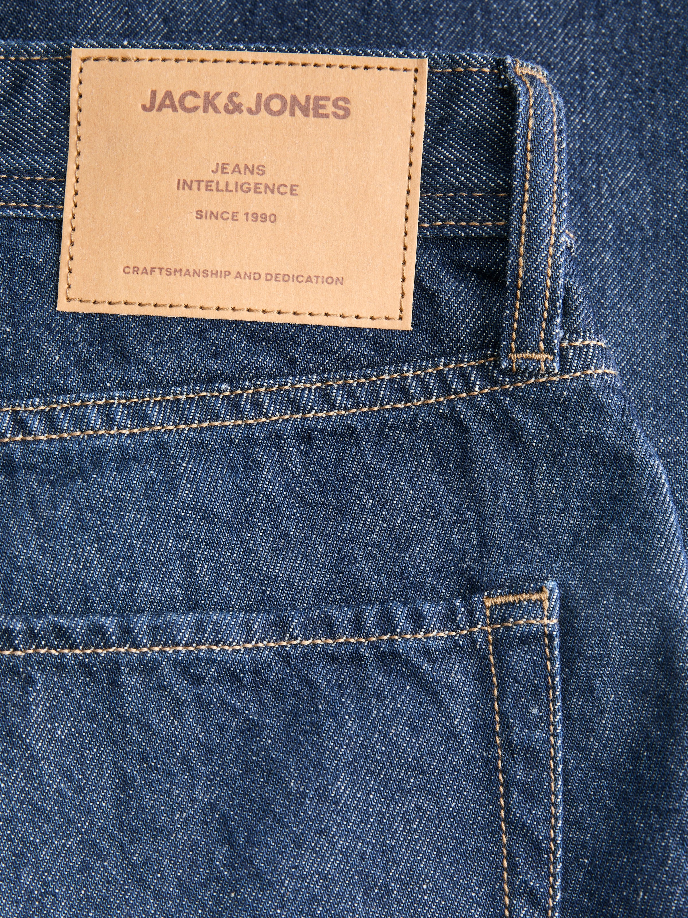Jack & Jones Relax-fit-Jeans »JJIDAVE JJORIGINAL SQ 081 SN«