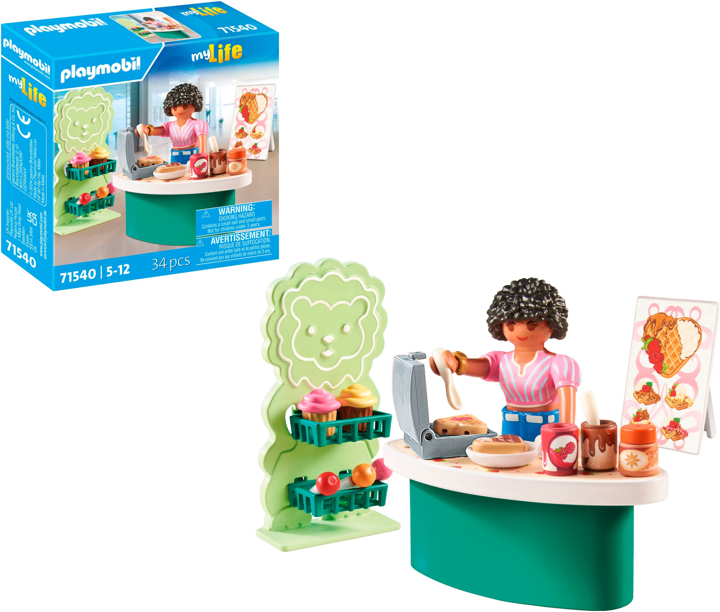 Playmobil® Konstruktions-Spielset »Süßigkeitenstand (71540), My Life« Made in Europe