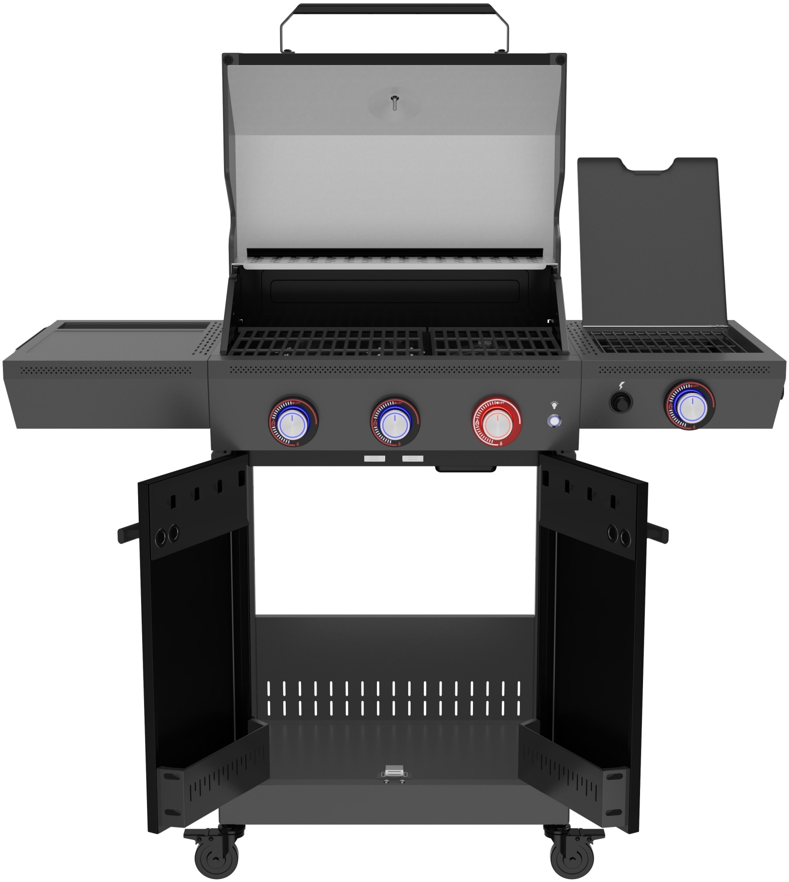 El Fuego Gasgrill »Key West« 13 kW (3 Brenner je 3,0 kW + 1 Turbobrenner 4,0 kW)