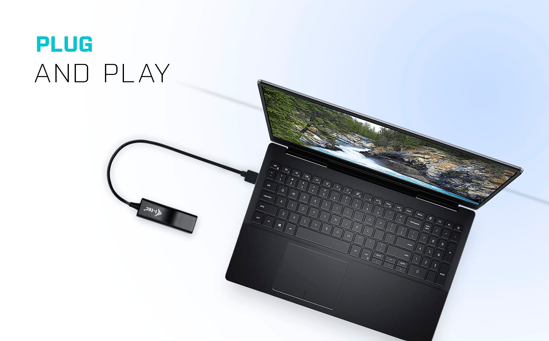 I-TEC USB-Adapter »USB Fast Ethernet Adapter Netzwerkkarte« RJ-45 (Ethernet) zu USB 2.0