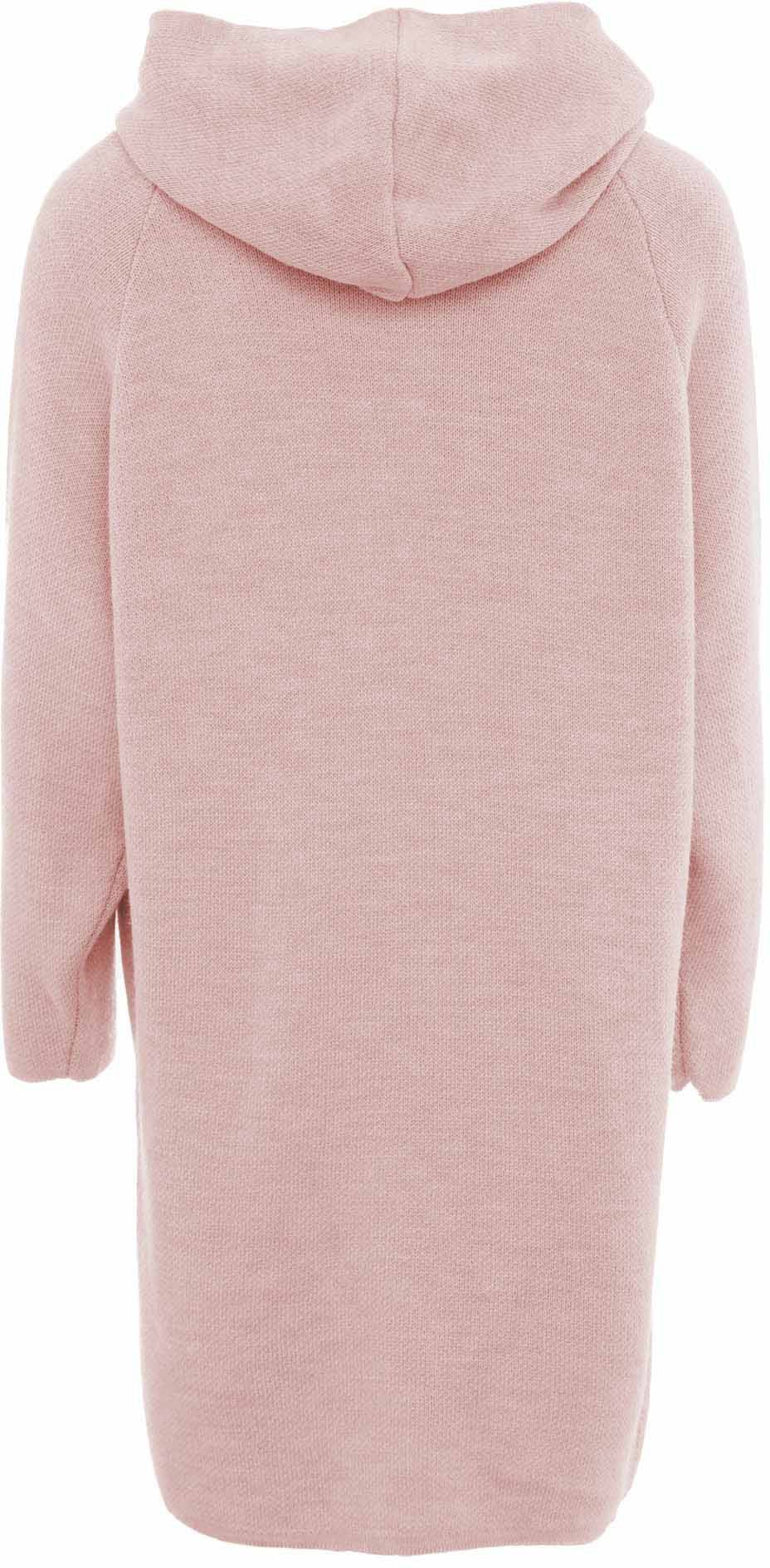 Zwillingsherz Strickjacke Langarm, bequem, Taschen, One Size, ohne Verschluss, Kapuze