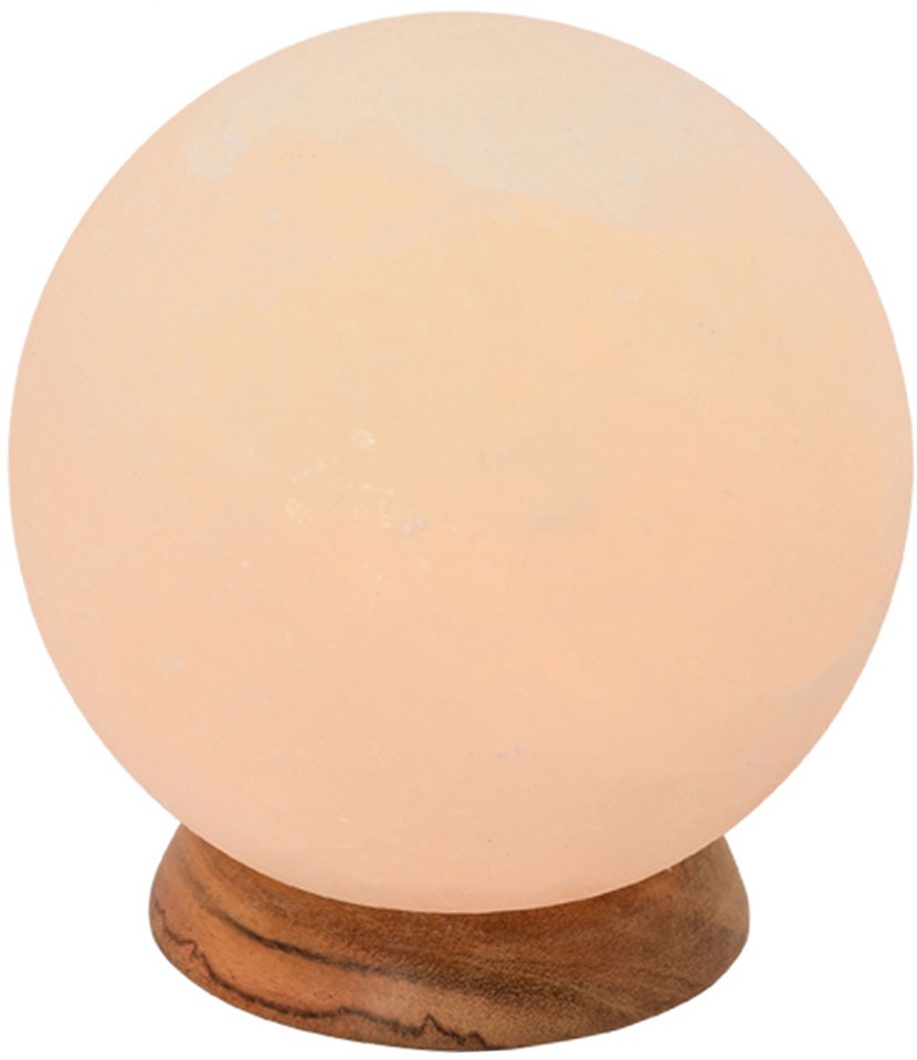 HIMALAYA SALT DREAMS Salzkristall-Tischlampe »Planet«, Leuchtmittel E14   L günstig online kaufen