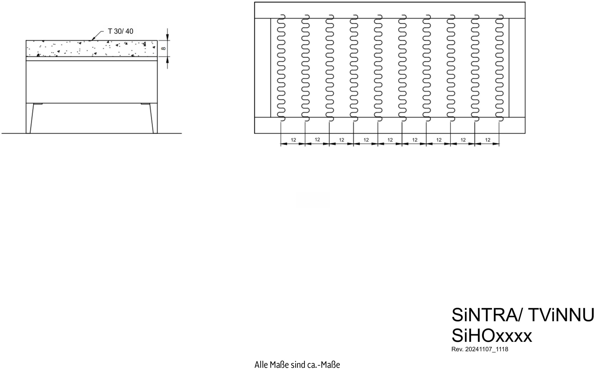 andas Sitzgruppe »TVINNU, Polsterecke L-Form, Schlaffunktion, mit Hocker«, (Set, 2 tlg.), stellbar zum Schlafsofa (Krokodilverbinder)