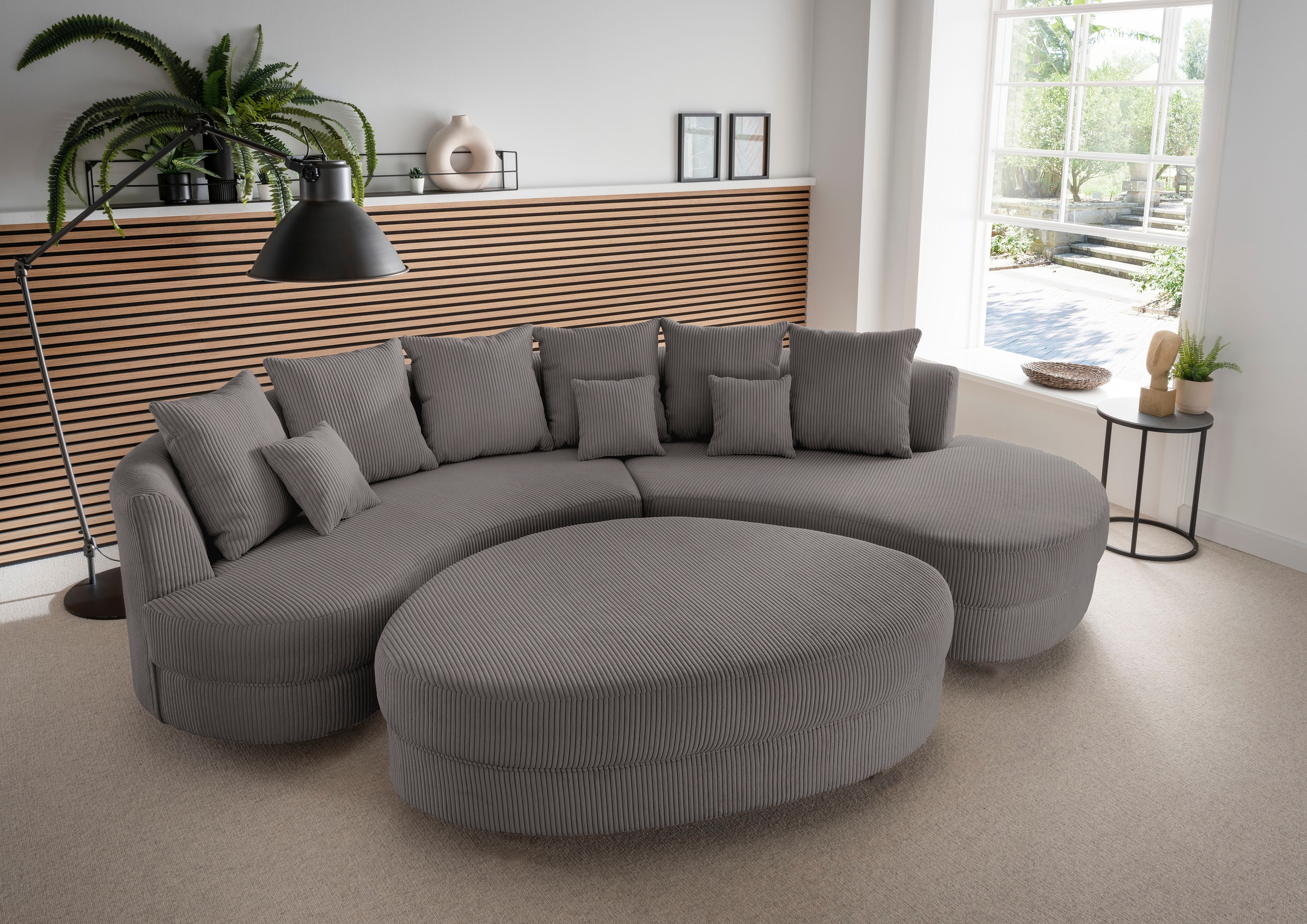 INOSIGN Ecksofa »Limoncello organische Formensprache, L-Form«, ergonomische Form