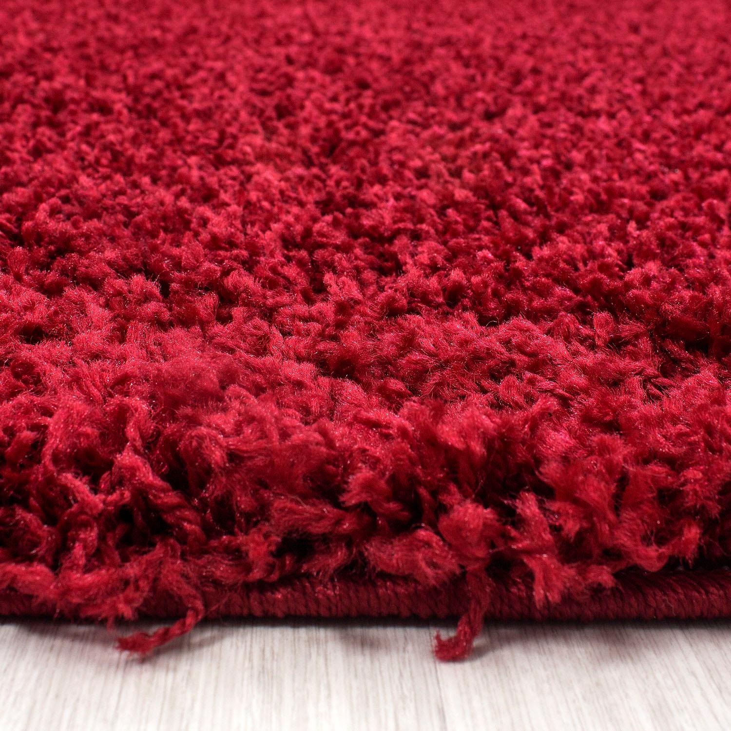 Ayyildiz Teppiche Hochflor-Teppich »Life Shaggy 1500«, rund, 30 mm Höhe, auch in rechteckig, Wohnzimmer, Langflor, große Farbauswahl