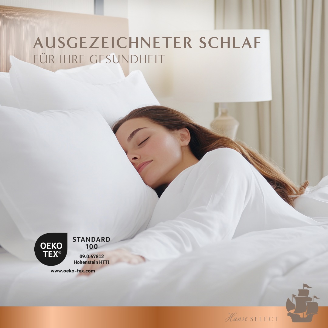 Hanse mit Kogge Kopfkissen »Hanse Premium Loungekissen, Luxuskissen, Made in Germany, 80x80 cm« Füllung: 100% Polyester 1 Stk. tlg. Kissen 80x80cm