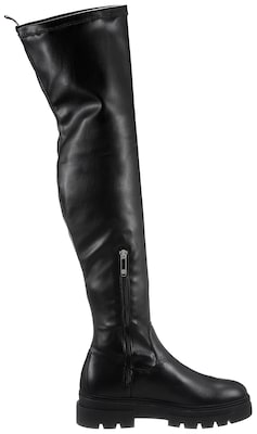 Overknees-Stiefel in Schwarz