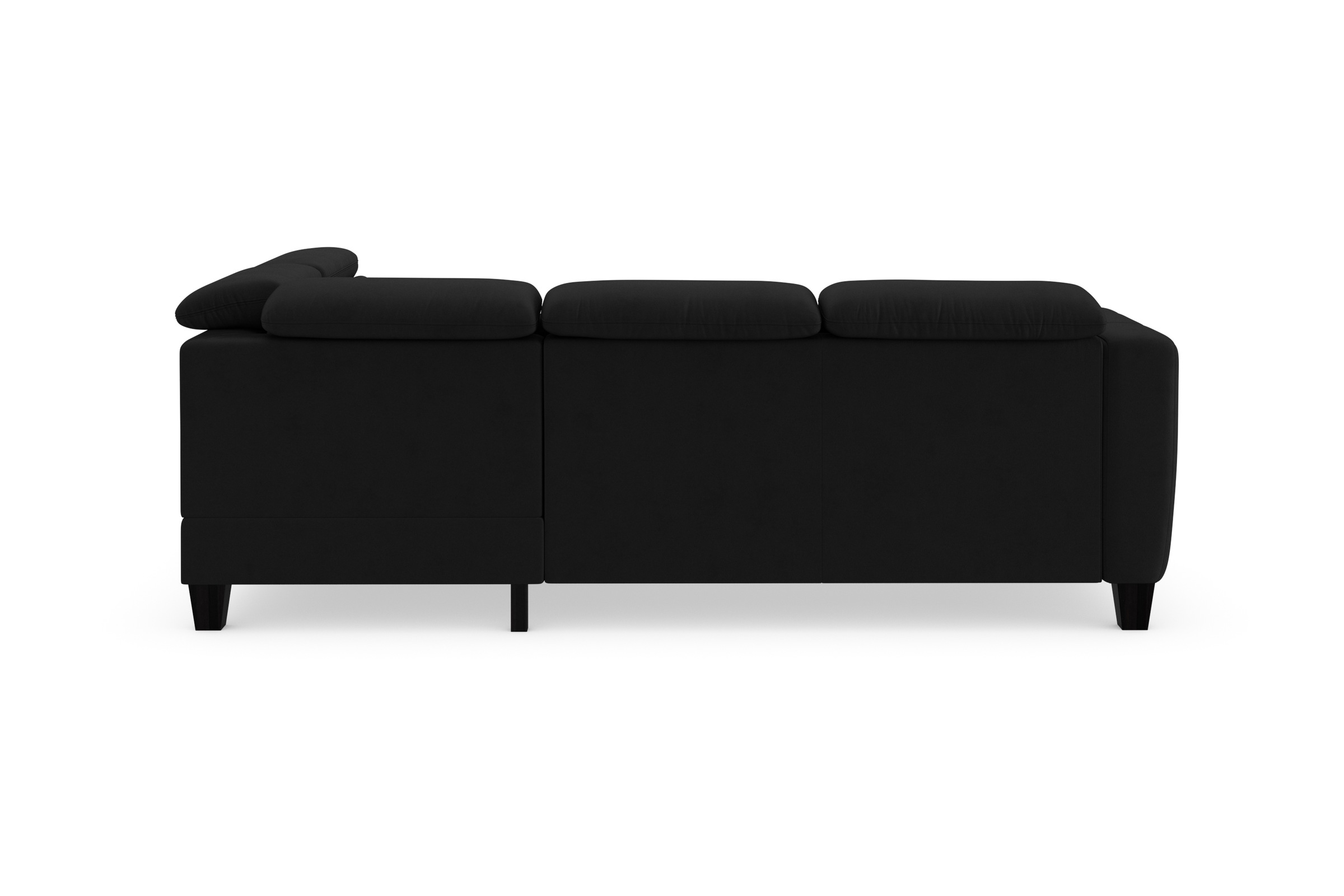 sit&more Ecksofa »Belluci L-Form«, inklusive Federkern, wahlweise mit Bettfunktion und Bettkasten