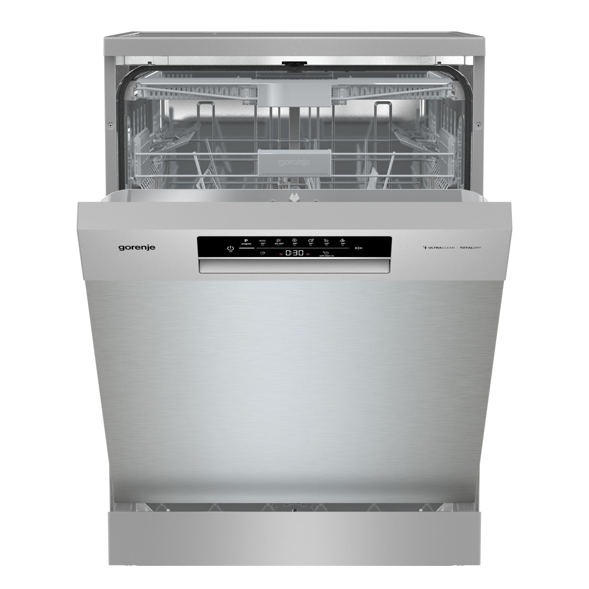 GORENJE Standgeschirrspüler »GS643C90X«, 16 Maßgedecke, TotalDry - auto. Türöffnung