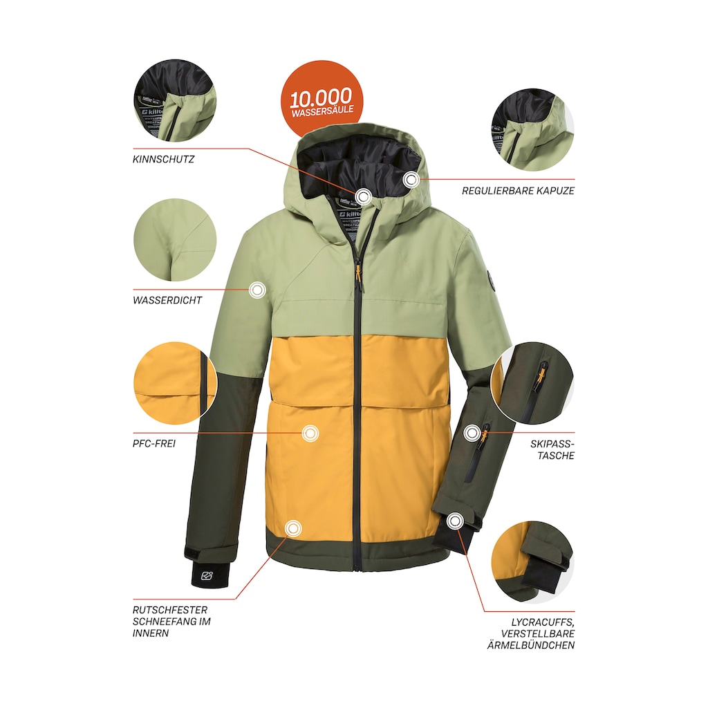 Killtec Skijacke »KSW 180 BYS SKI JCKT«