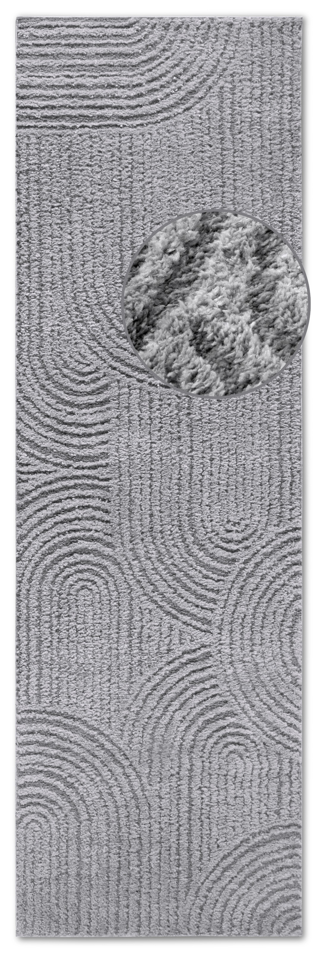 ELLE DECORATION Designteppich »Chappe«, rechteckig, 18 mm Höhe, Shaggy, Läu günstig online kaufen