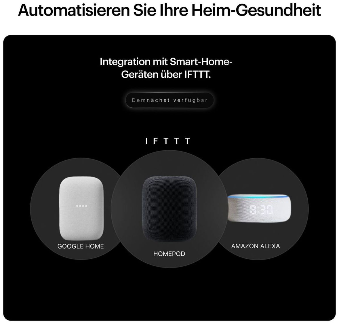 Ultrahuman Raumluft-Qualitätssensor »Smart Home Health Monitor«