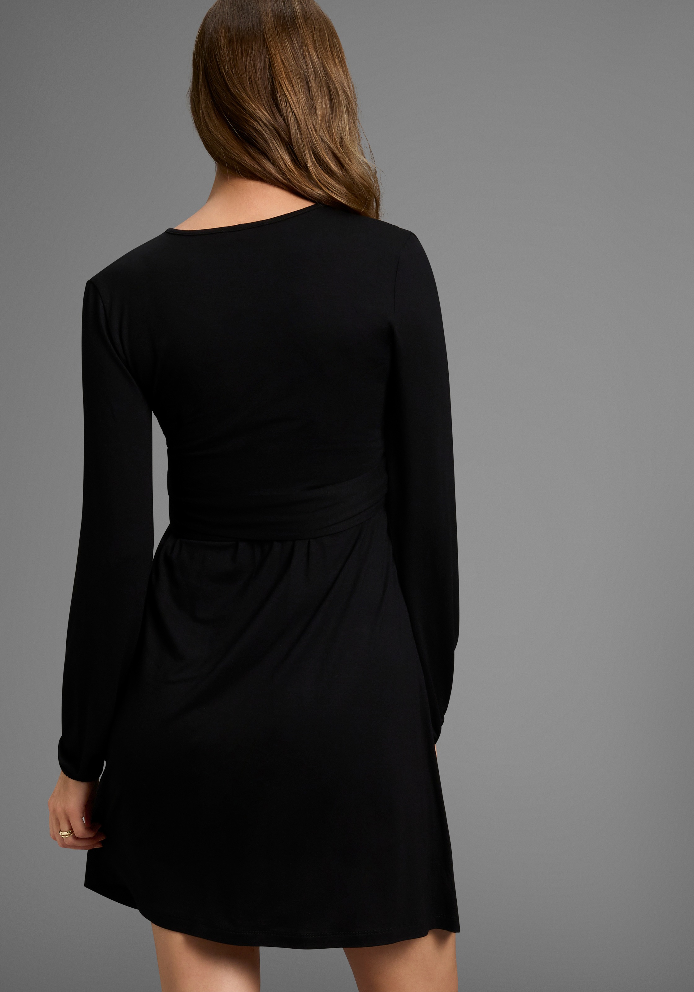 Neun Monate Umstandskleid »Wickel-Kleid mit pratischer Ausschnittlösung« Um günstig online kaufen