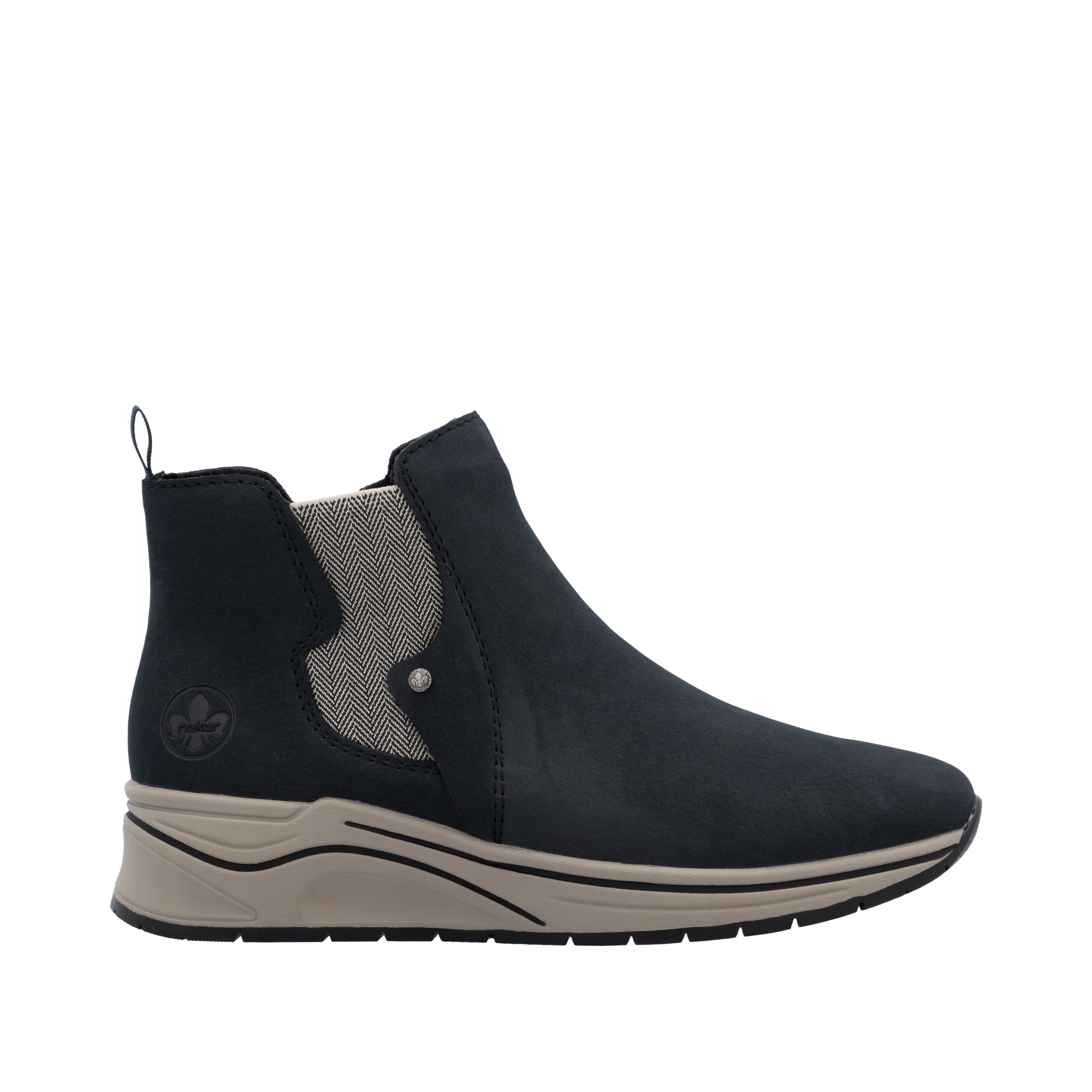 Rieker Chelseaboots, Boots, Stiefelette, High Top Sneaker, Keilboots mit Stretcheinsatz