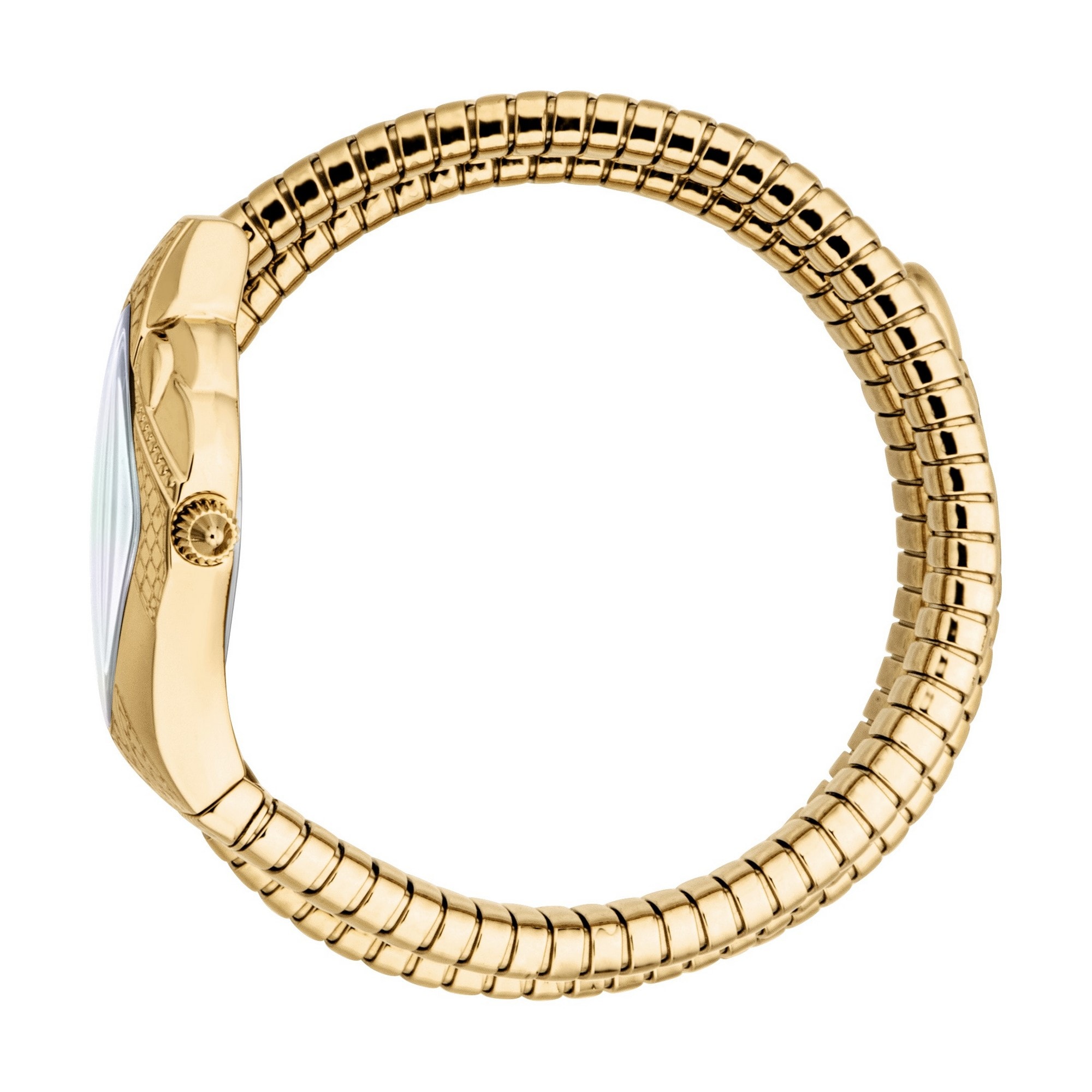 Just Cavalli Time Quarzuhr »Cristallo«, Armbanduhr, Damenuhr, Edelstahlarmband, analog