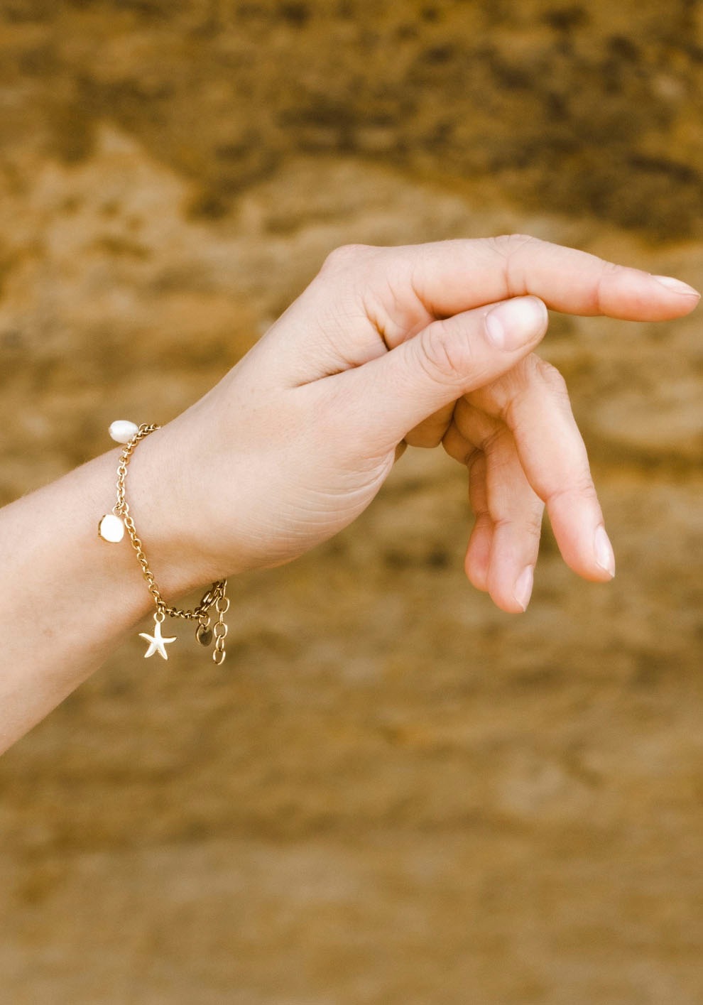 3. Bild von Noelani Charm-Armband »Starfish, 2036082«, mit Zirkonia (synth.) - mit Süßwasserzuchtperle