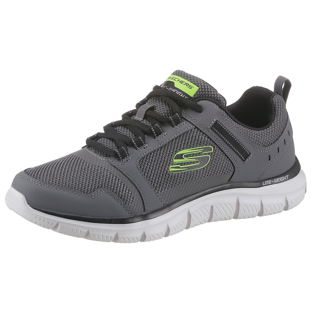 Skechers Sneaker »TRACK-KNOCKHILL«, mit gepolsterter Innensohle, Freizeitschuh, Halbschuh, Schnürschuh