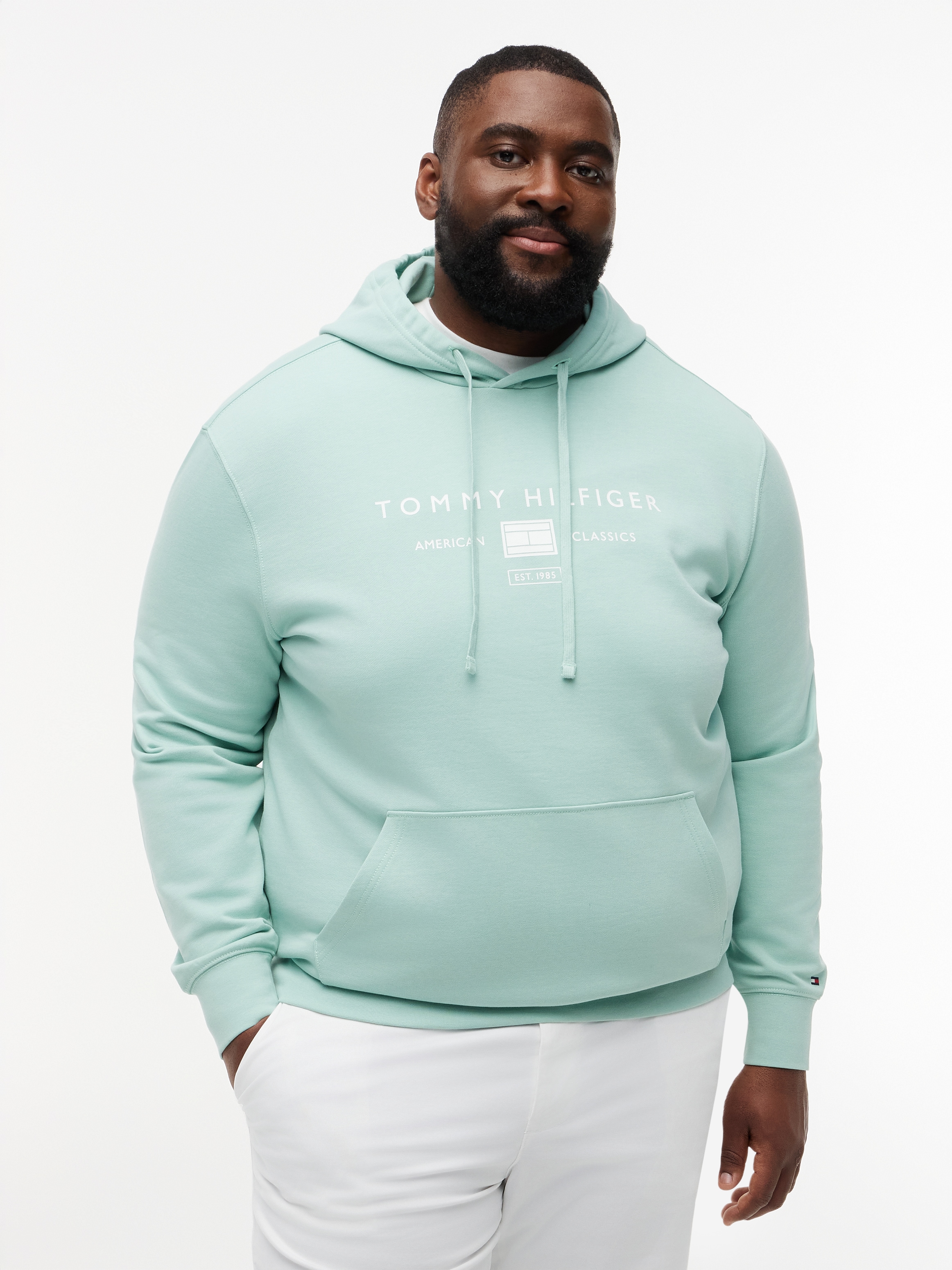 Tommy Hilfiger Big & Tall Hoodie »BT-BRAND L0VE TR MONO STOCK«, Große Größen, normale Passform
