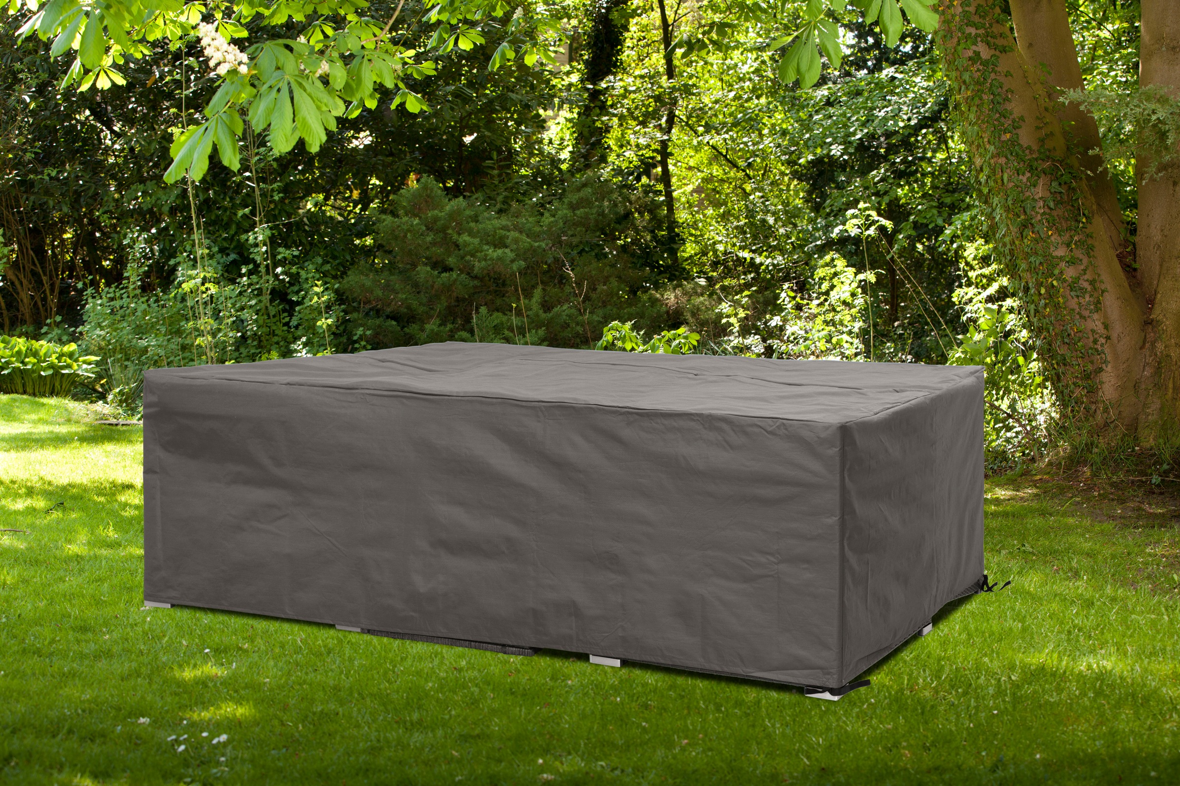 Best Gartenmöbel-Schutzhülle für Lounge-Sets mittel/medium 250x250x75 cm günstig online kaufen