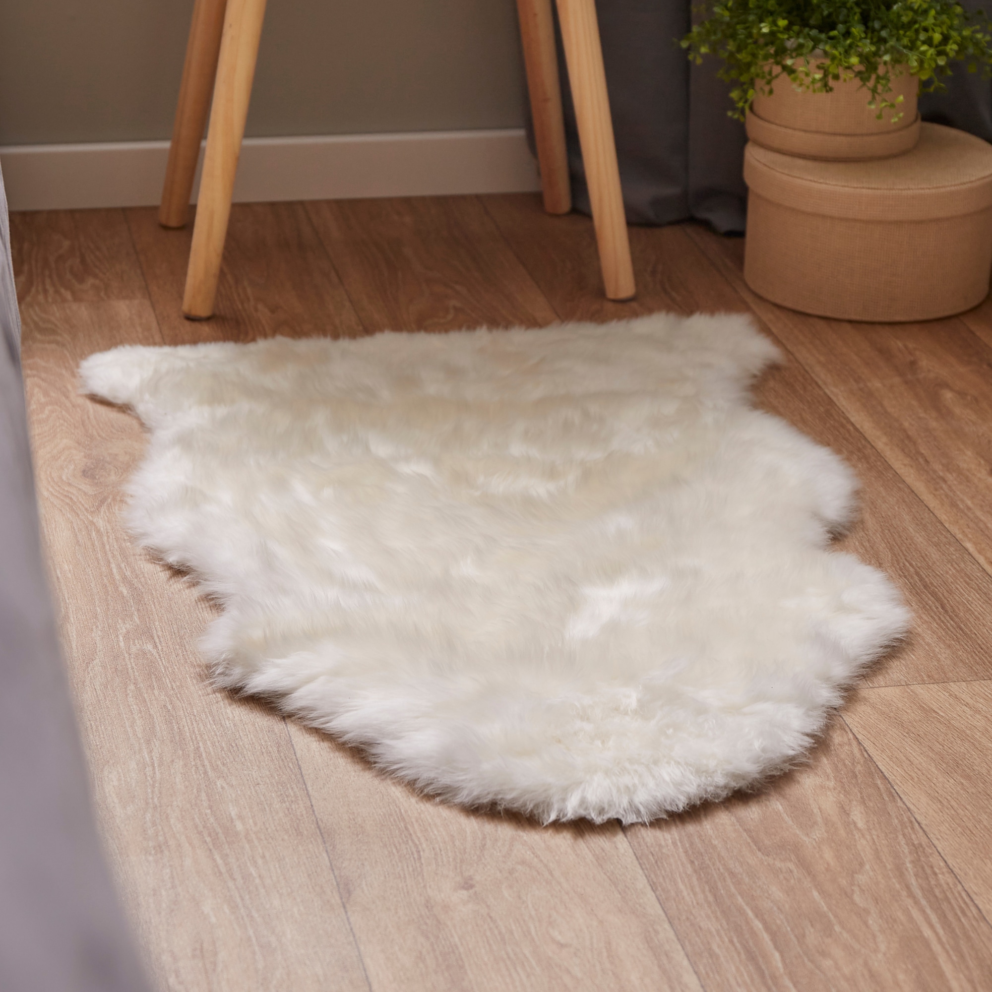 LUXOR living Fellteppich »Schaffell - Kurzfell« fellförmig 30 mm Höhe echtes Schaffell, weich & flauschig,