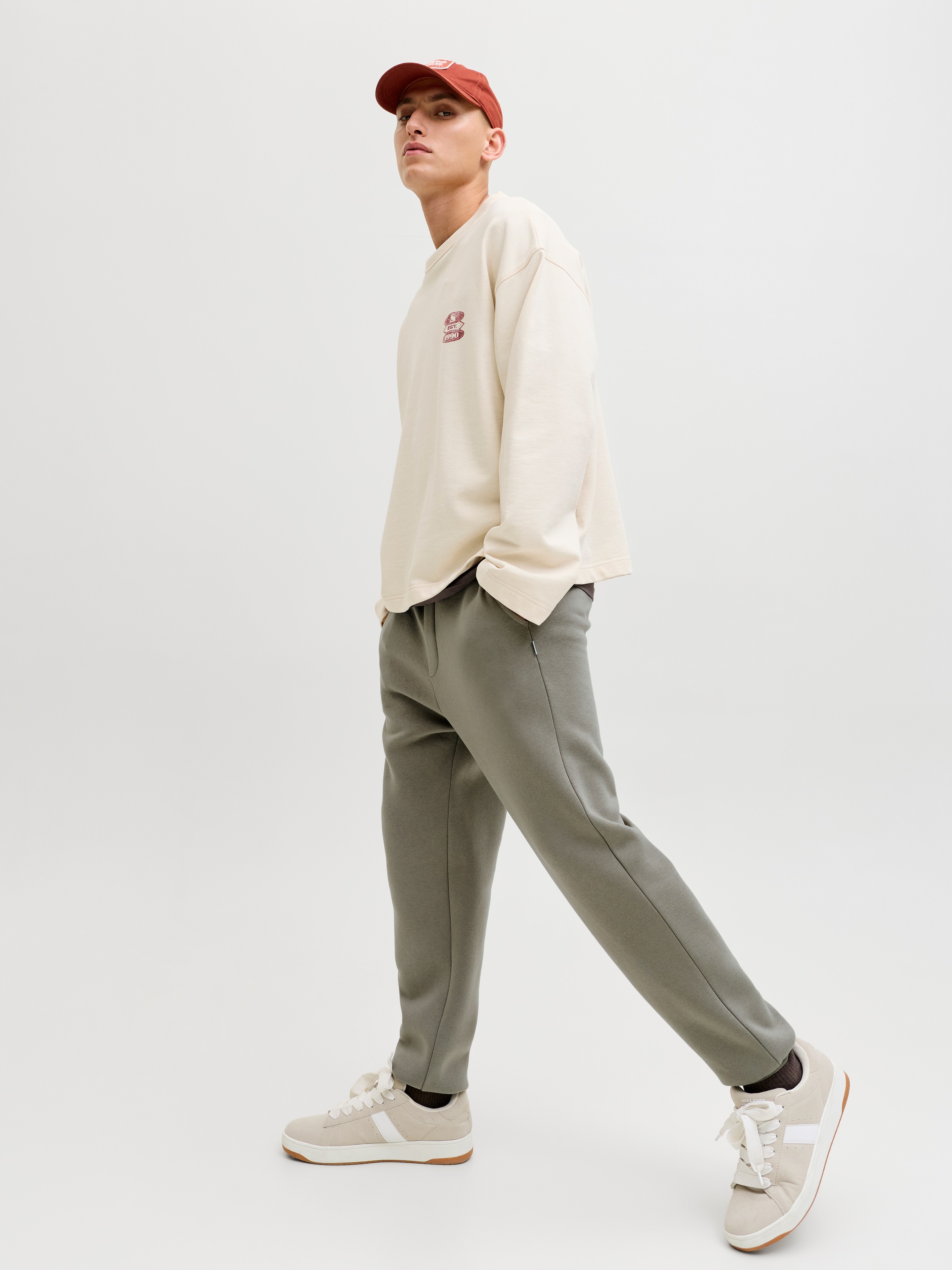 Jack & Jones Sweathose »JPSTGORDON mit Kordelzug und Komfortbund«  unifarben, modisch, regular fit, Sweatware