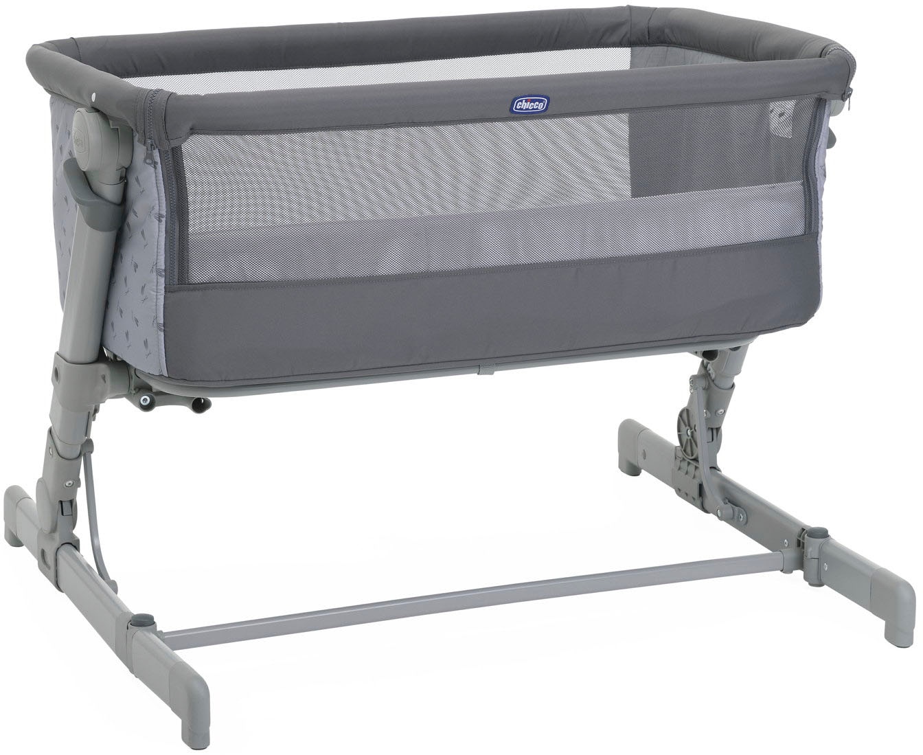 Chicco Beistellbett »next2me go, dark grey«