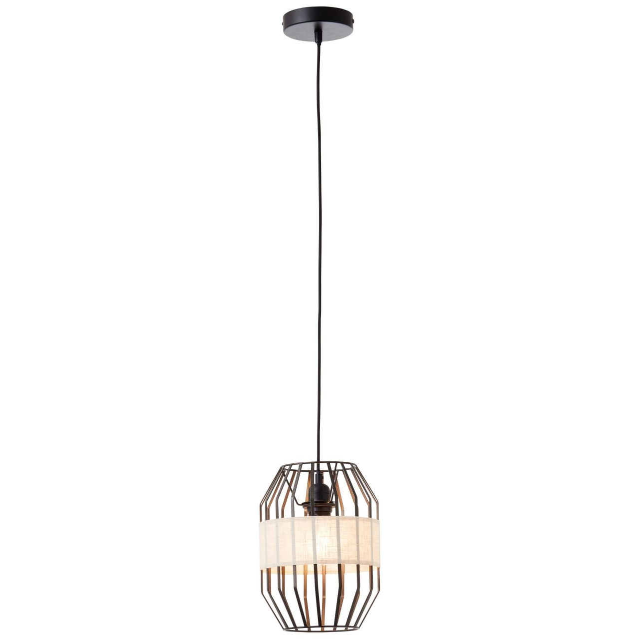 Brilliant Pendelleuchte »Slope«, 1 flammig, Leuchtmittel E27   ohne Leuchtm günstig online kaufen
