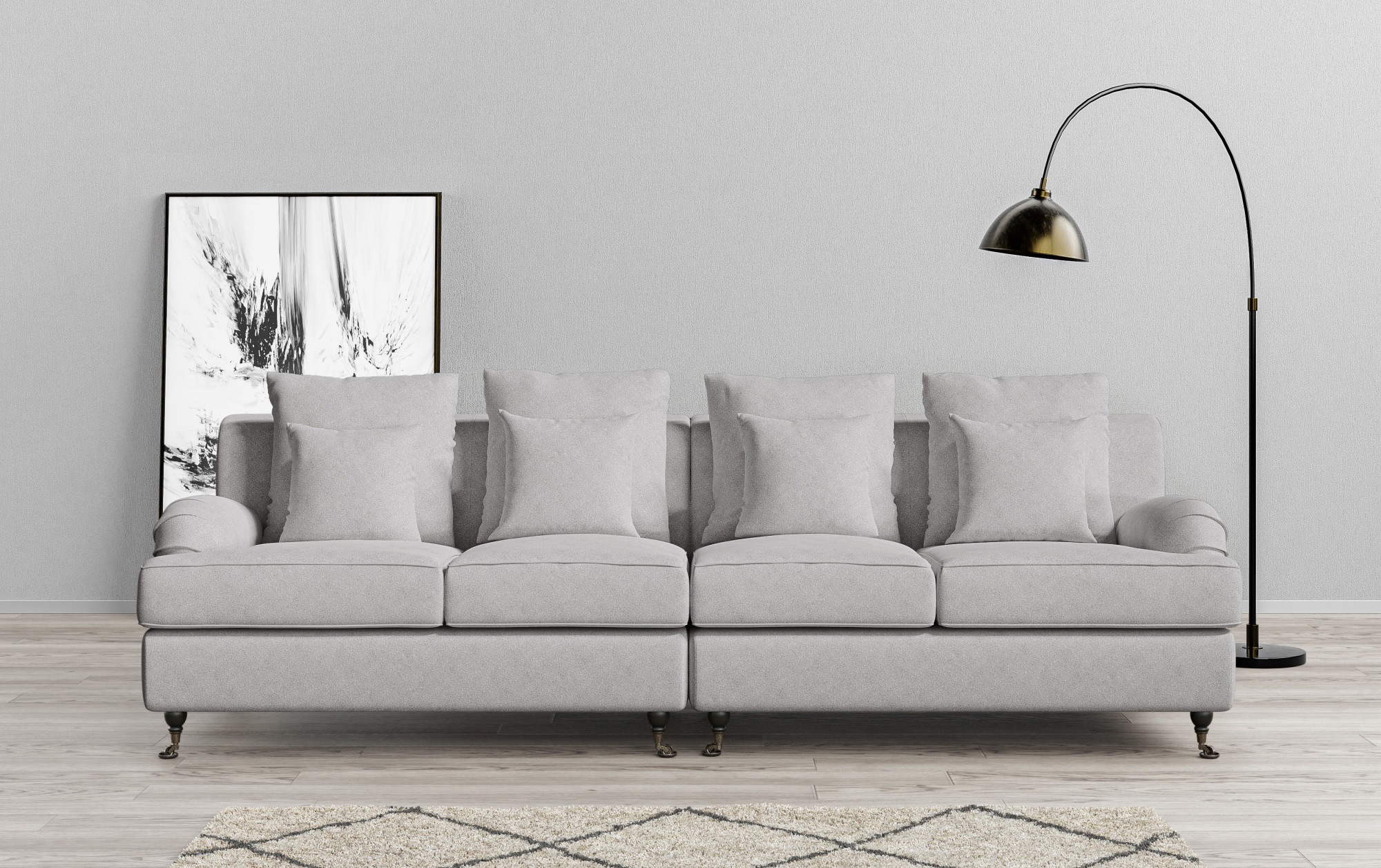 Guido Maria Kretschmer Home&Living Big-Sofa »NORIN«, zwei Fußarten: vorne - günstig online kaufen