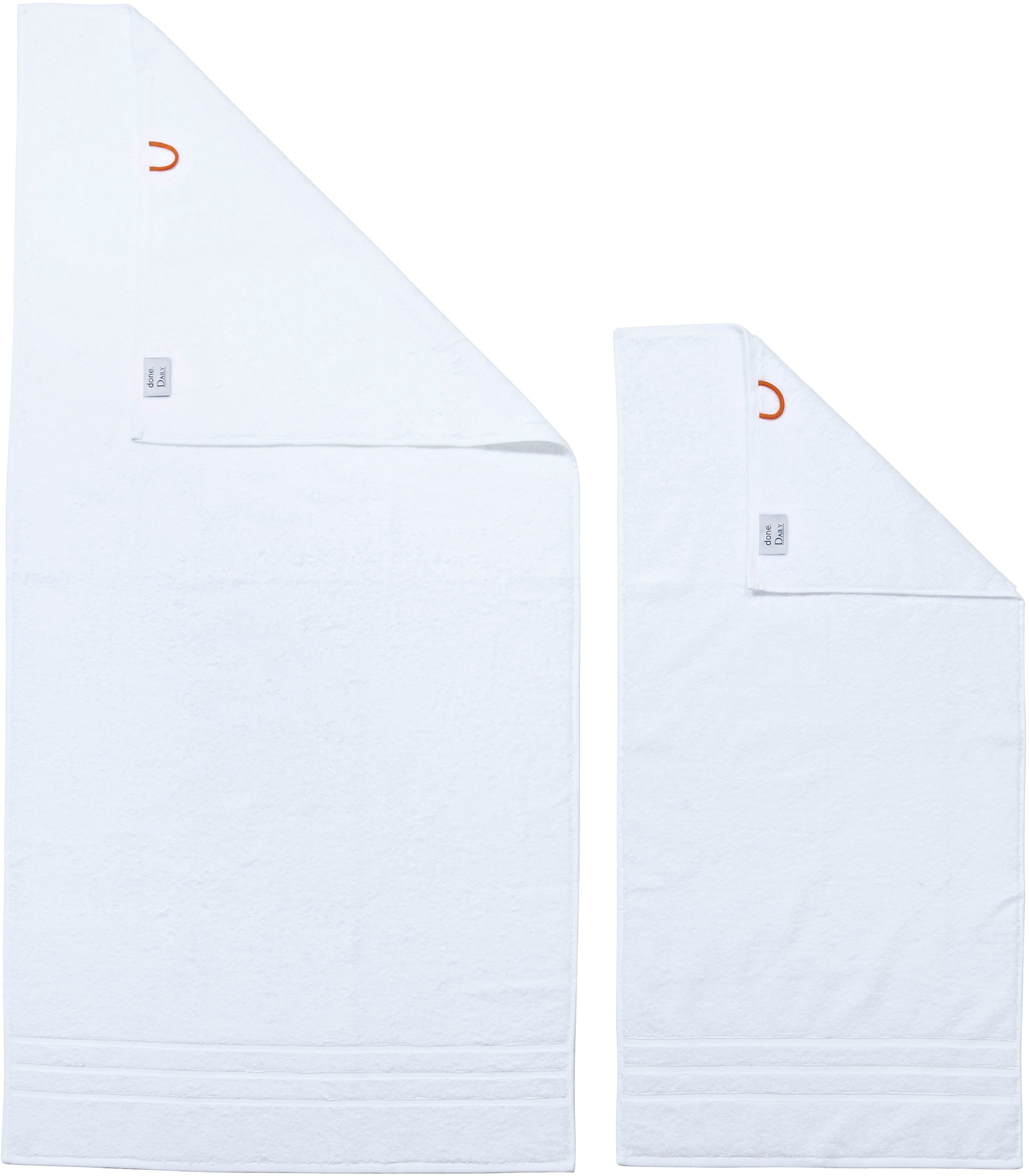 done.® Handtuch Set »Daily Uni« saugfähiges Walkfrottier, in verschiedenen günstig online kaufen