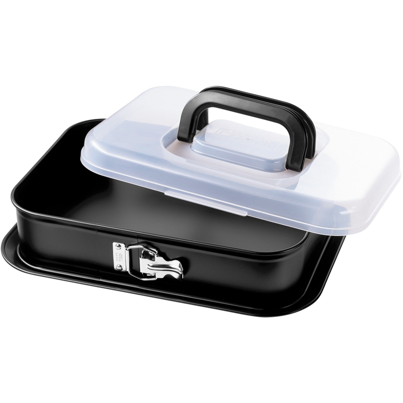 KAISER BACKFORMEN Springform »Inspiration Springform rechteckig 36 x 24 cm, Backform mit Deckel« auslaufsicher, sehr gute Antihaftbeschichtung,...