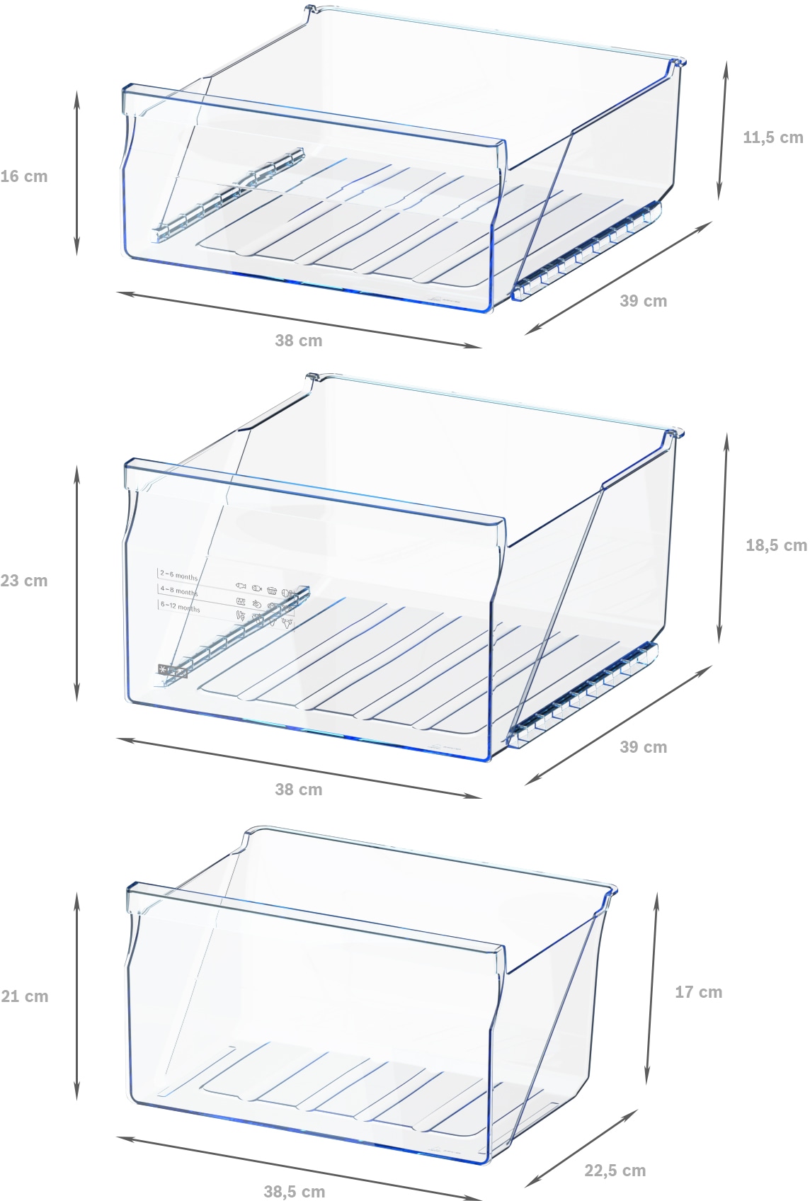 BOSCH Gefrierschrank Serie 2 »GTV15NWEB«, 85 cm hoch, 56 cm breit