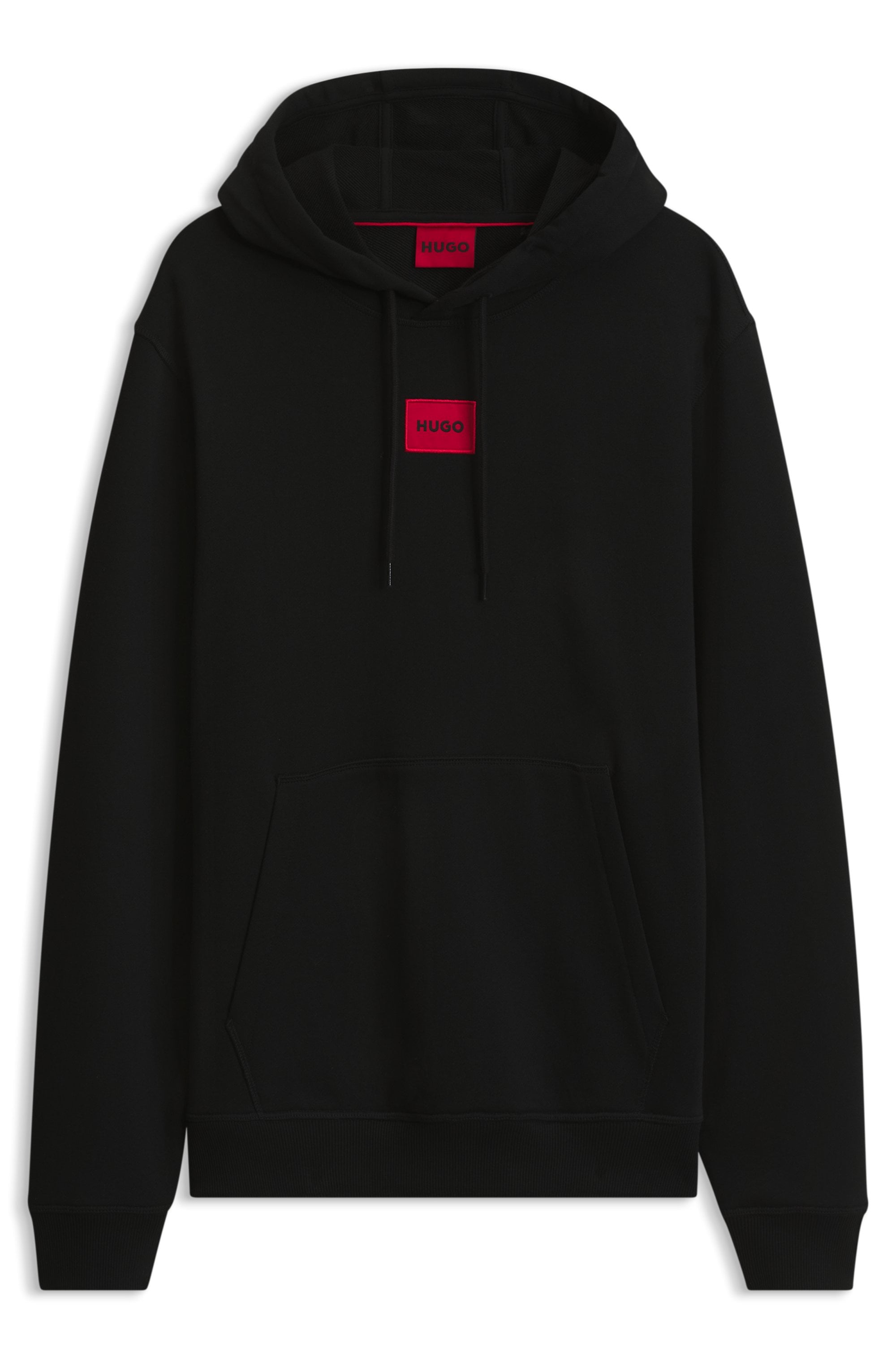 HUGO Kapuzensweatshirt »Daratschi«, Kapuze mit Kordelzug, Regular Fit Kängurutasche, HUGO Weblabel
