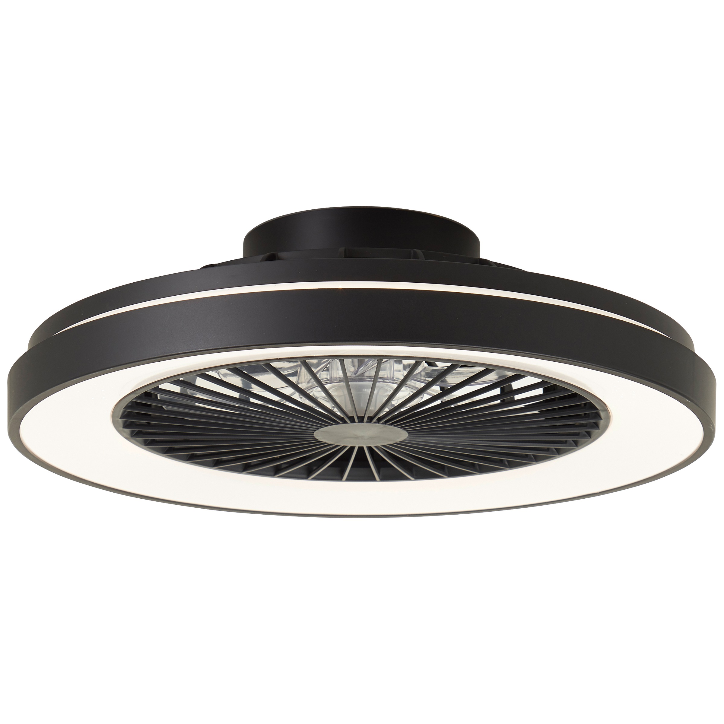 Brilliant LED Deckenleuchte »Mazzaro Deckenventilator«, Deckenlampe, Ventilator, 48,5 cm, digitales RGB, CCT, dimmbar