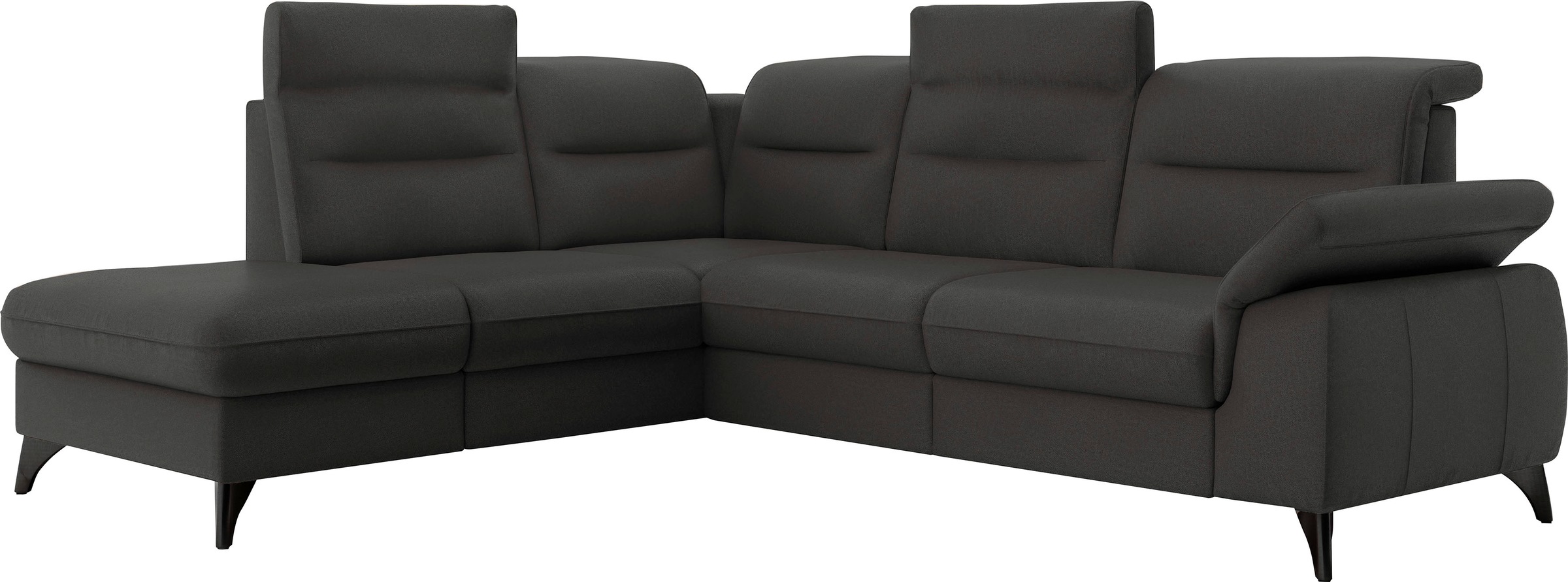 sit&more Ecksofa »Astoria L-Form«, wahlweise mit motorischer Relaxfunktion