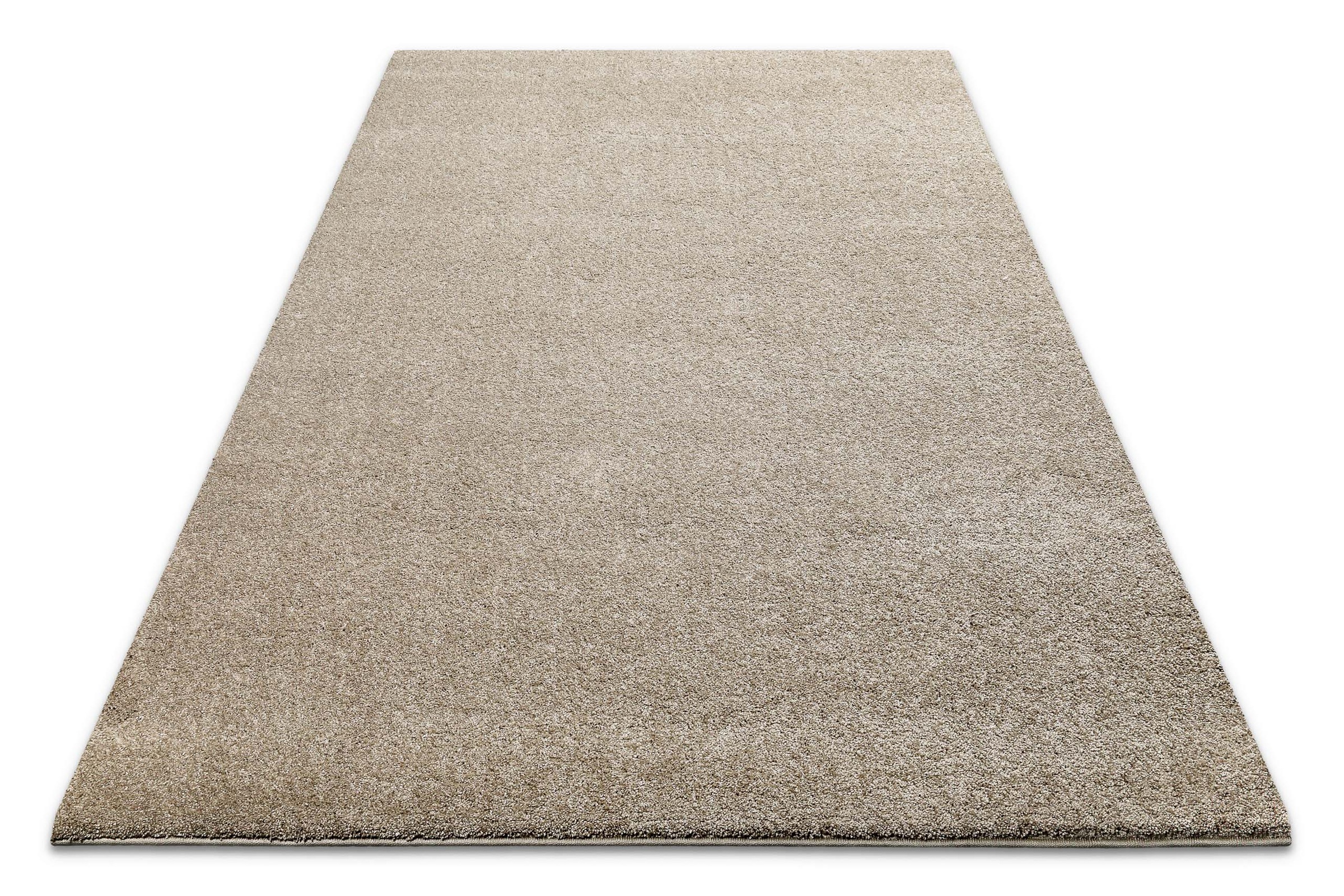 Wecon home Basics Teppich »Nova«, quadratisch, 25 mm Höhe, Kurzflor Teppich, gewebt, Läufer, robust, Wohnzimmer, Schlafzimmer
