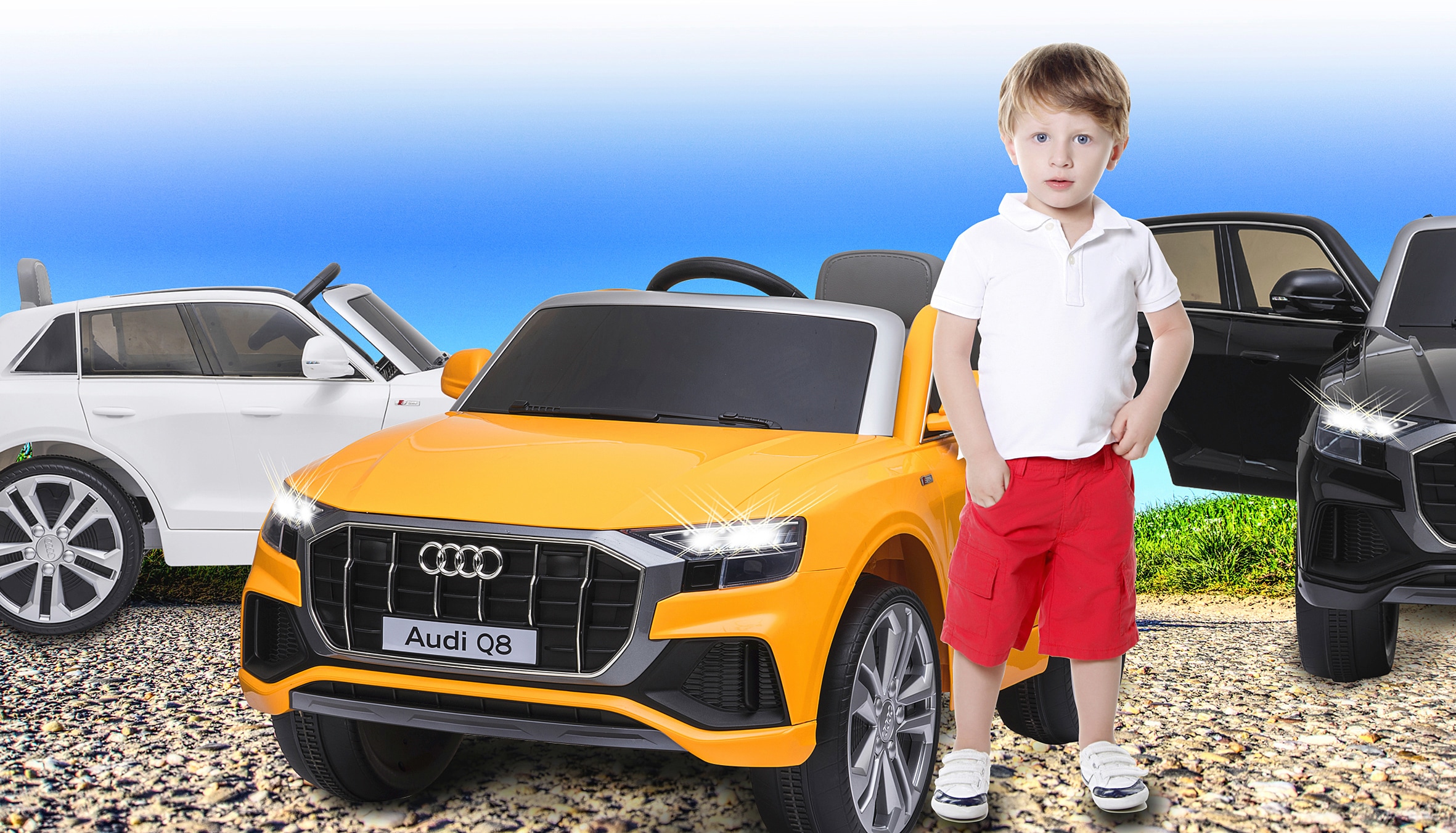 Elektro-Kinderauto »Ride-on Audi Q8«, ab 3 Jahren