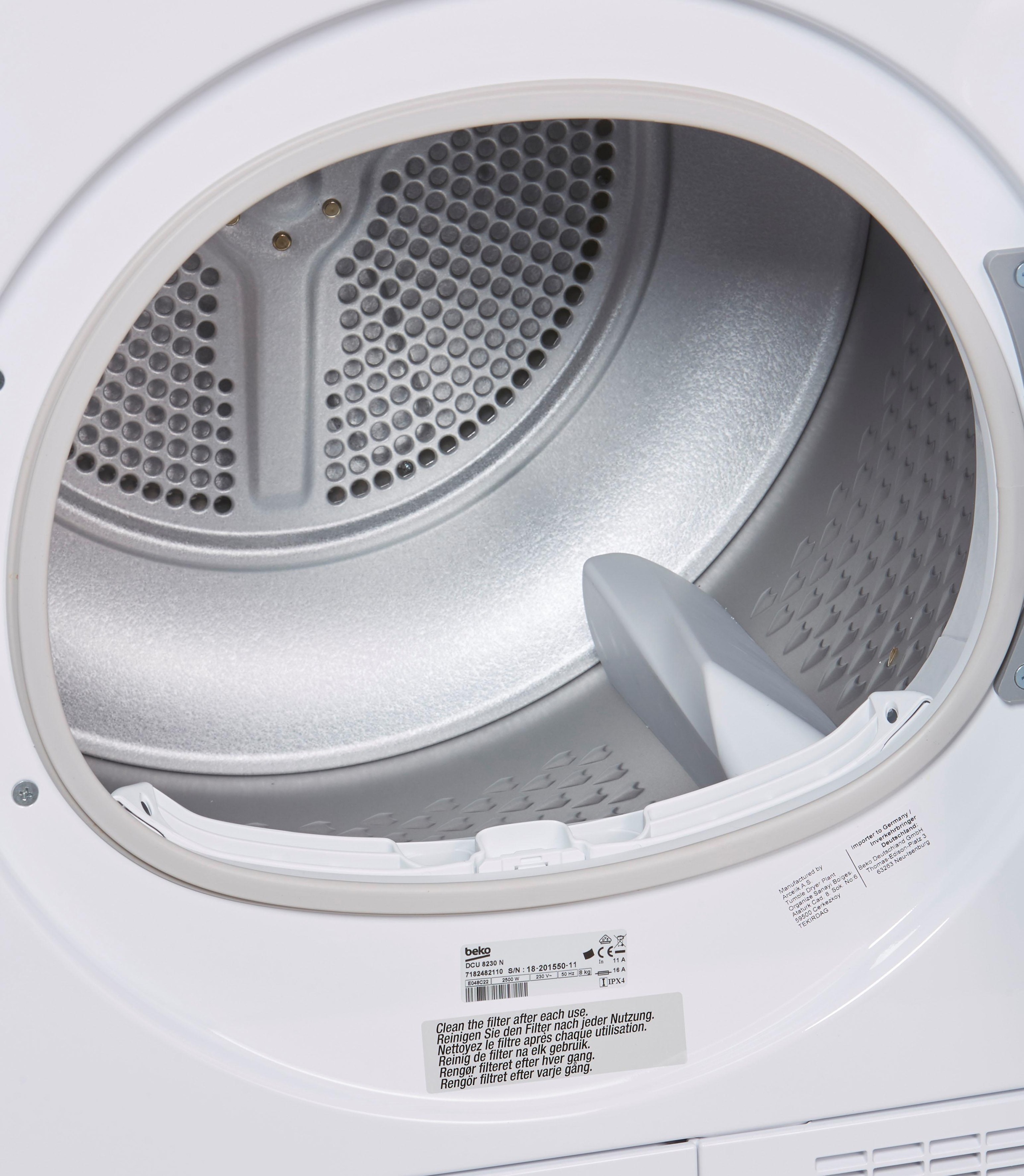 BEKO Kondenstrockner »DCU 8230 N«, 8 kg