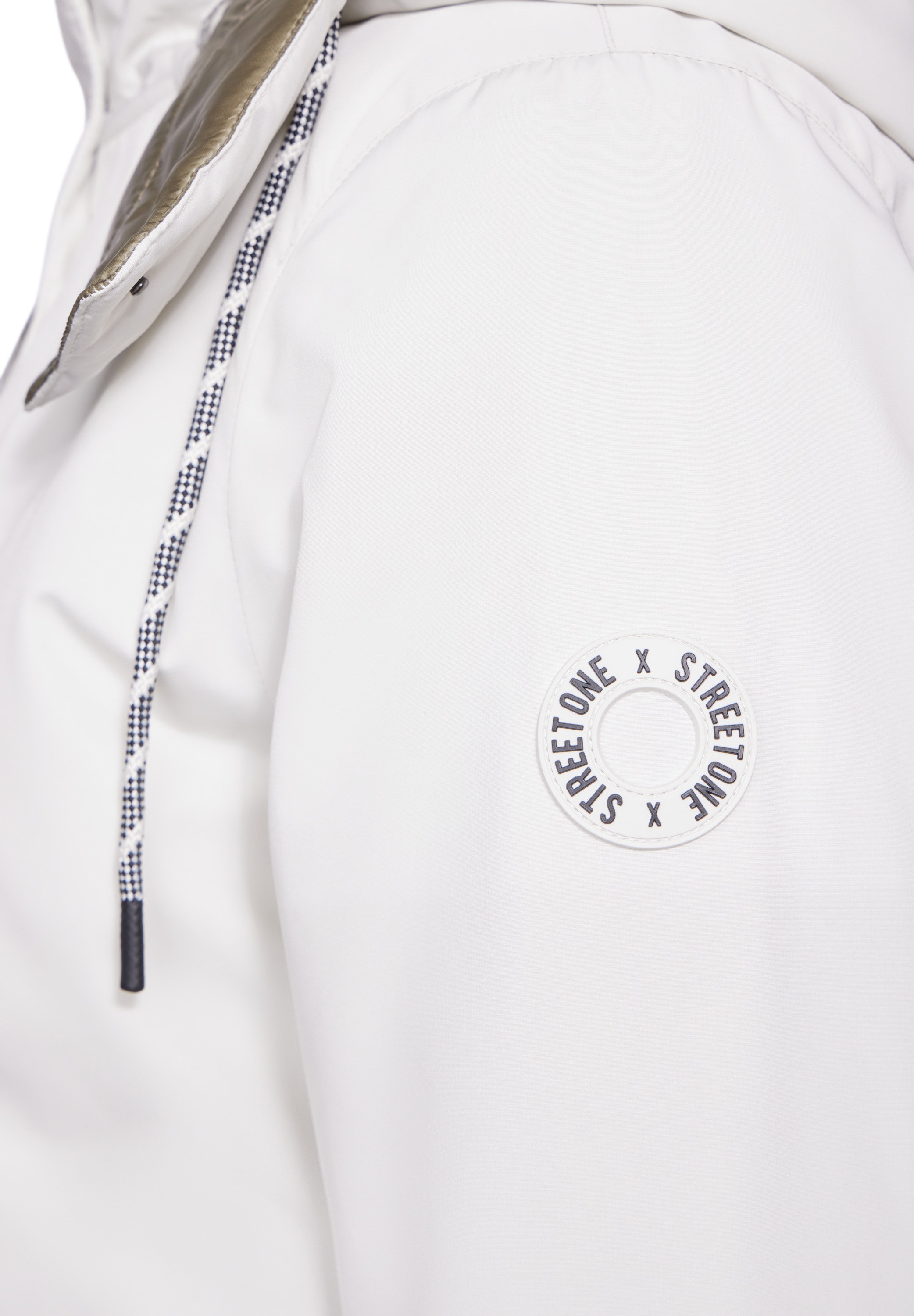 STREET ONE Parka, mit Kapuze, in 2-in-1-Optik