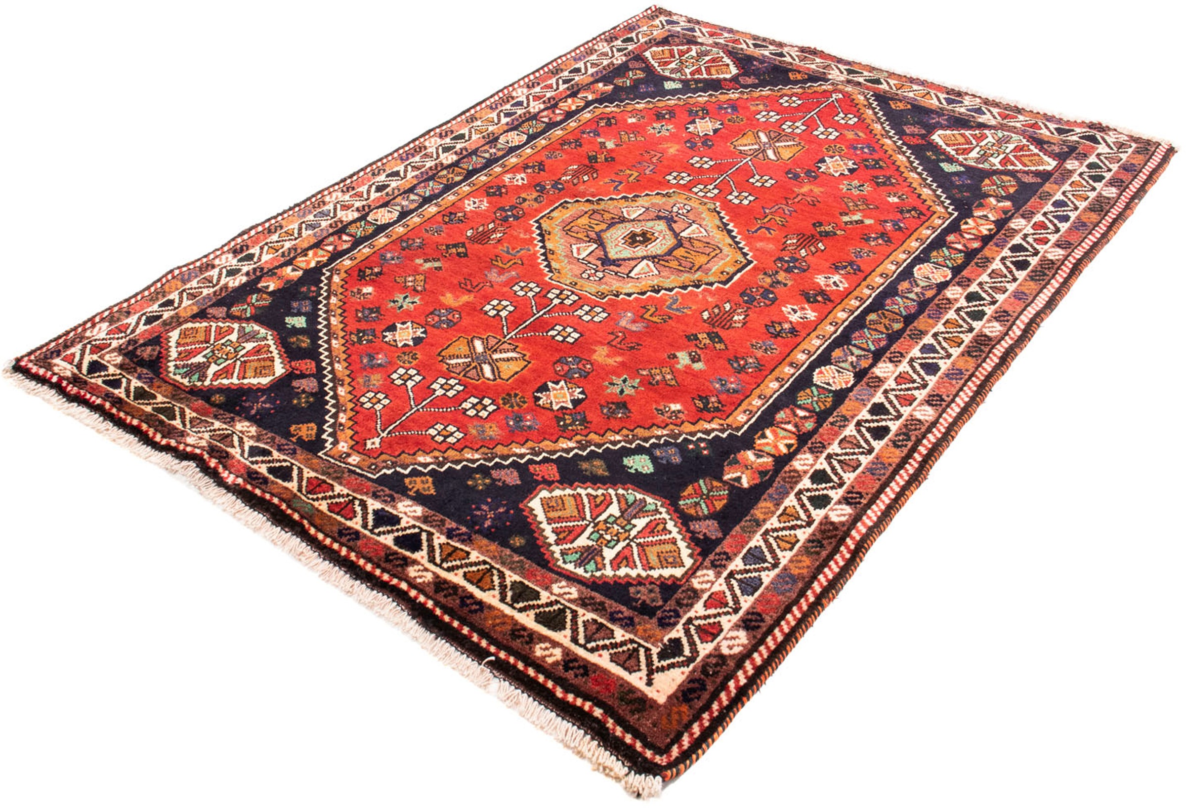 morgenland Orientteppich »Perser - Nomadic - 172 x 121 cm - rot«, rechtecki günstig online kaufen