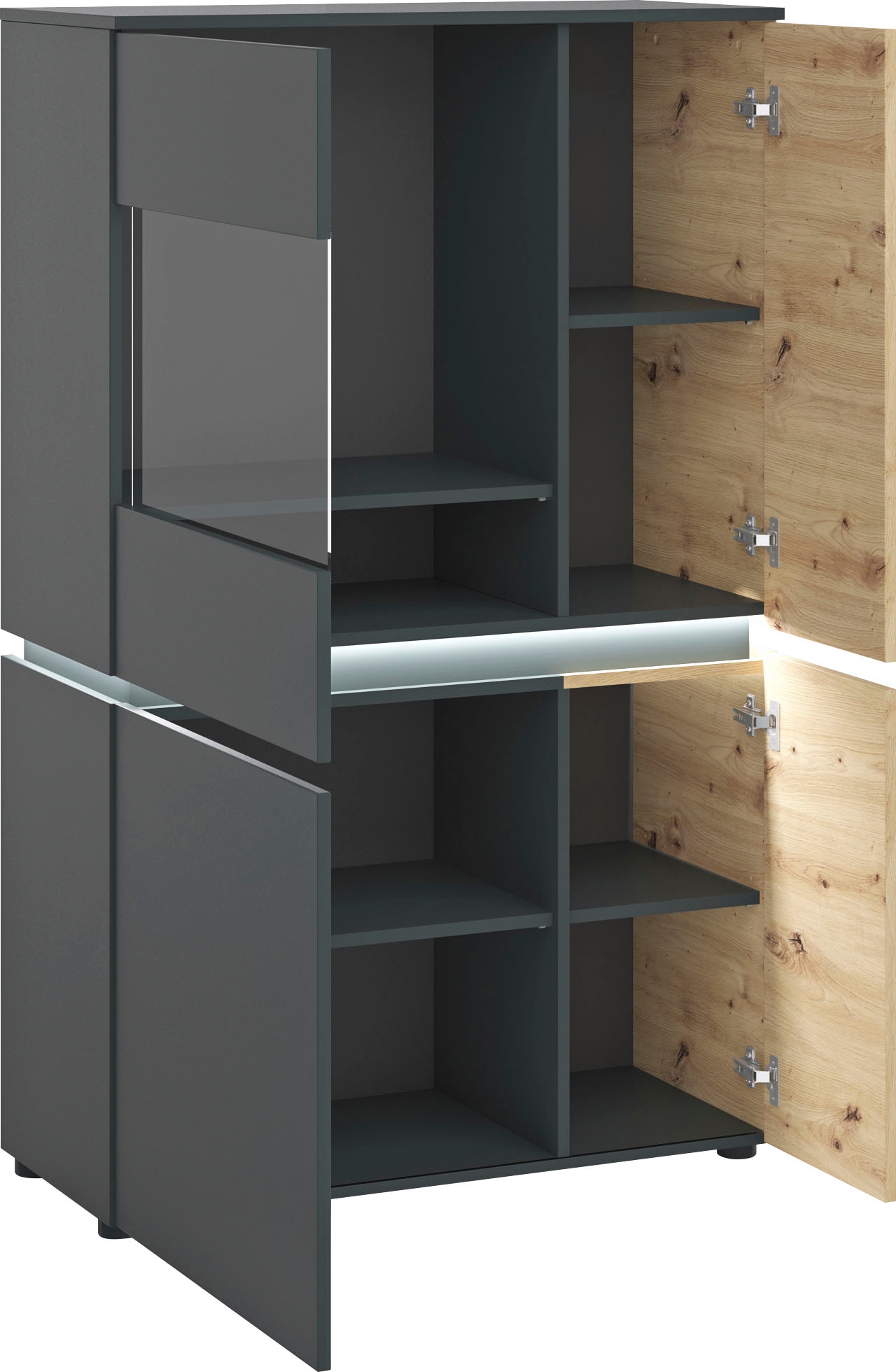 INOSIGN Vitrine »Luci«, Höhe 146 cm