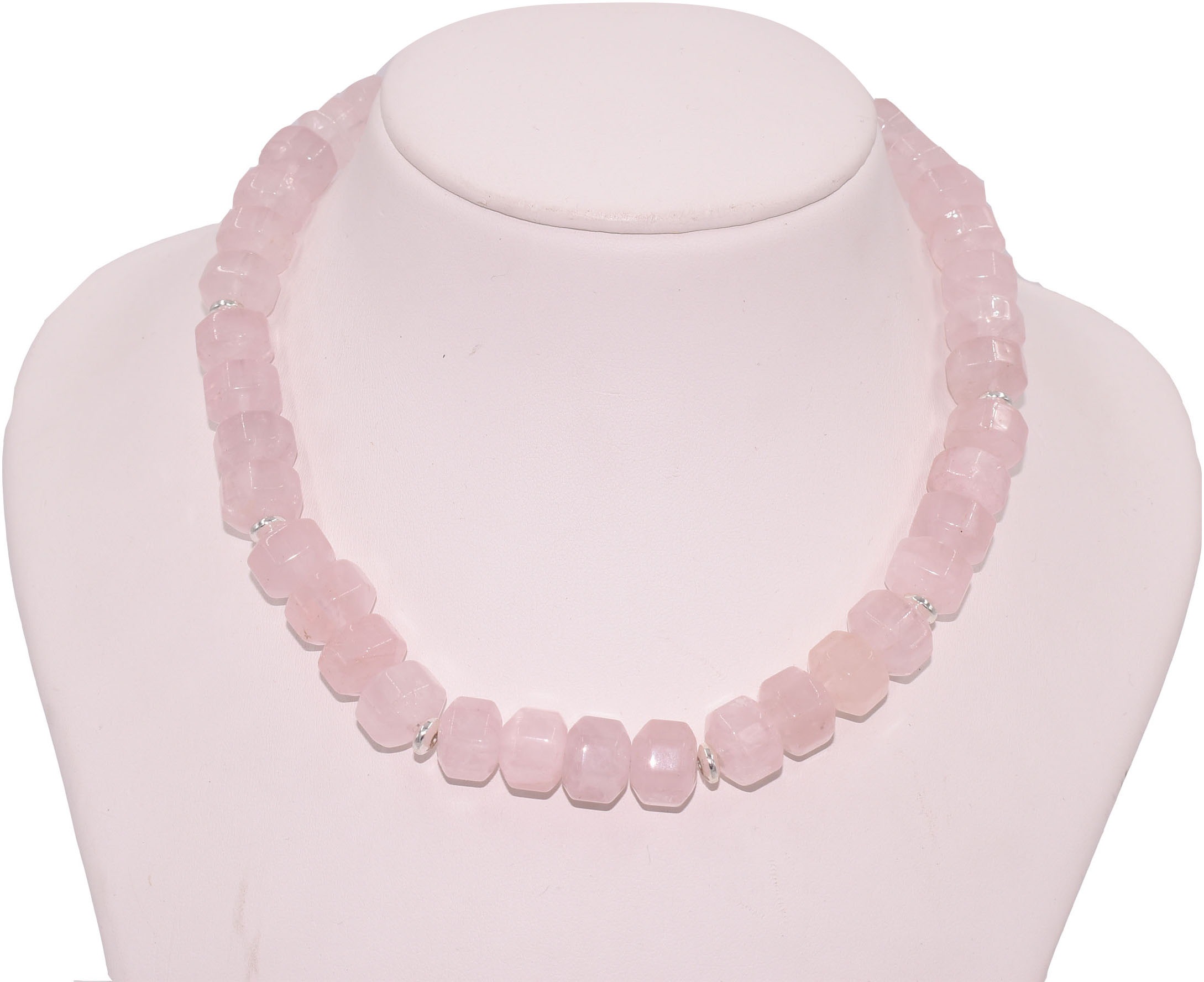Firetti Schmuckset »Multipack Schmuck Geschenk Messing Ohrringe Armband Kette Edelsteine«, (Set, 4 tlg.), Made in Germany - mit Hämatit, Rosenquarz