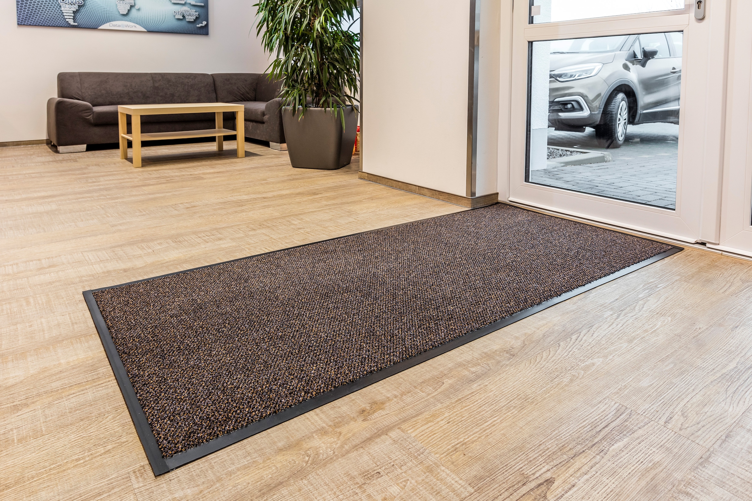 ASTRA Fußmatte »Graphit 635« rechteckig 8 mm Höhe Schmutzfangmatte, In -und Outdoor geeignet